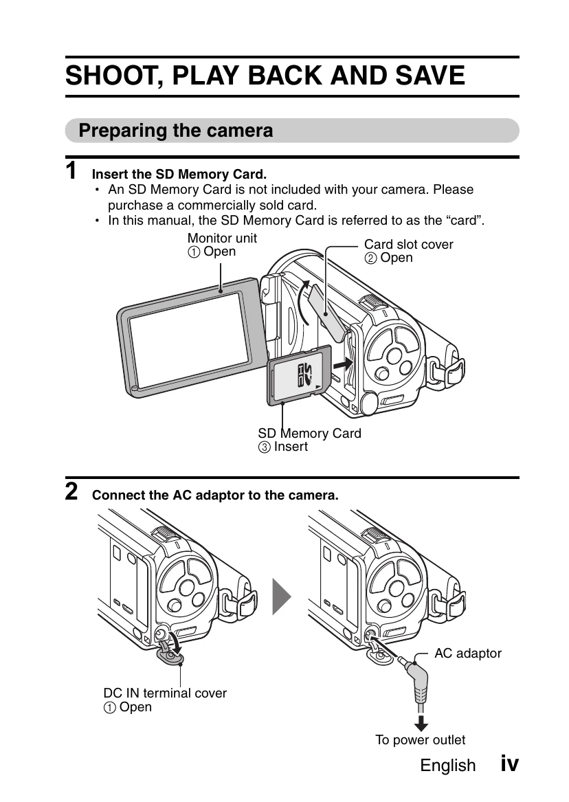 Manual for VPC-FH1