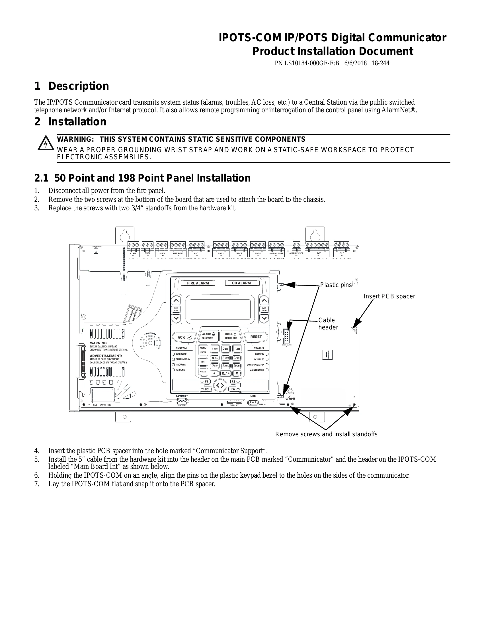 Installation Guide for IPOTS-COM