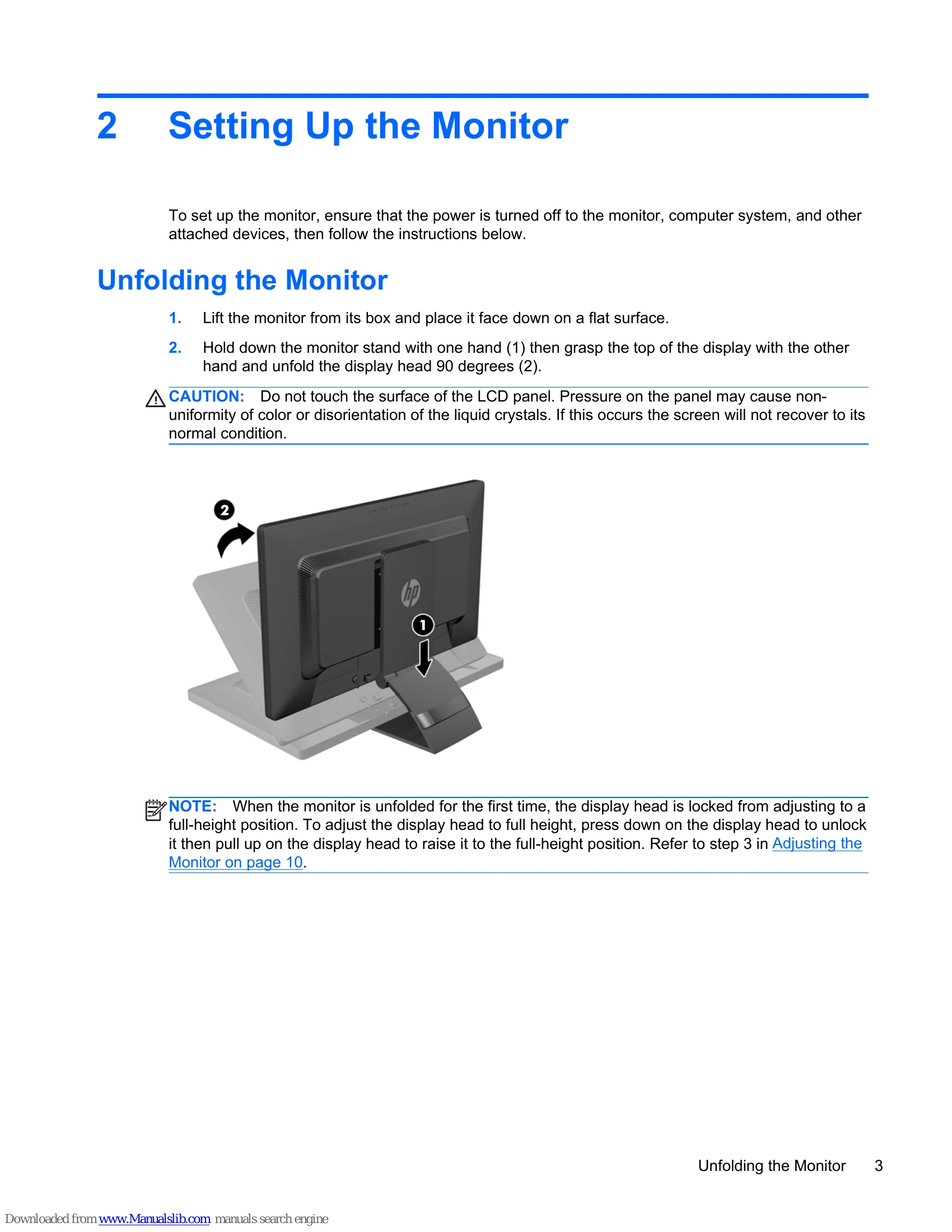 Manual for EliteDisplay LED Backlit Monitors