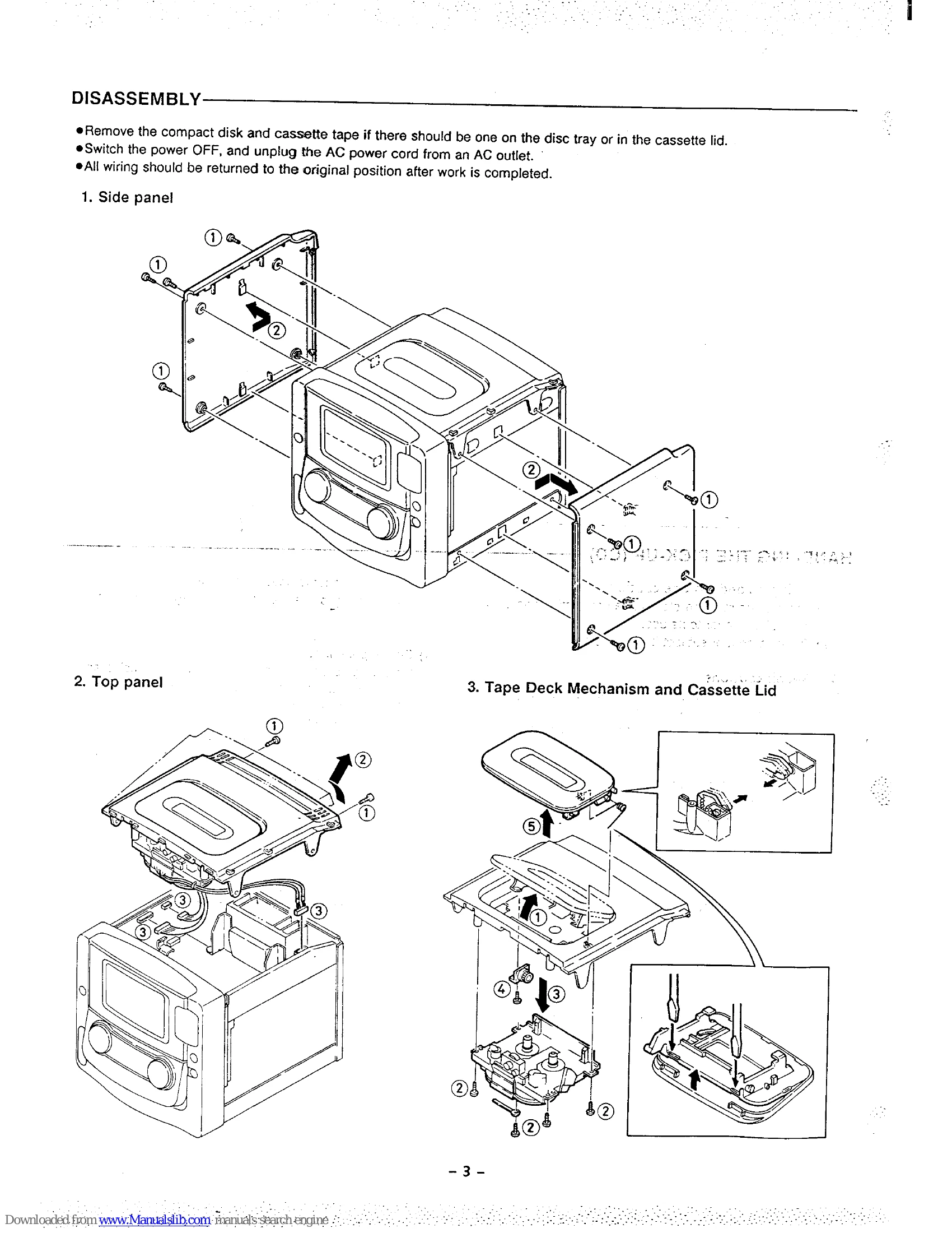 Parts/Service for DC-MS1