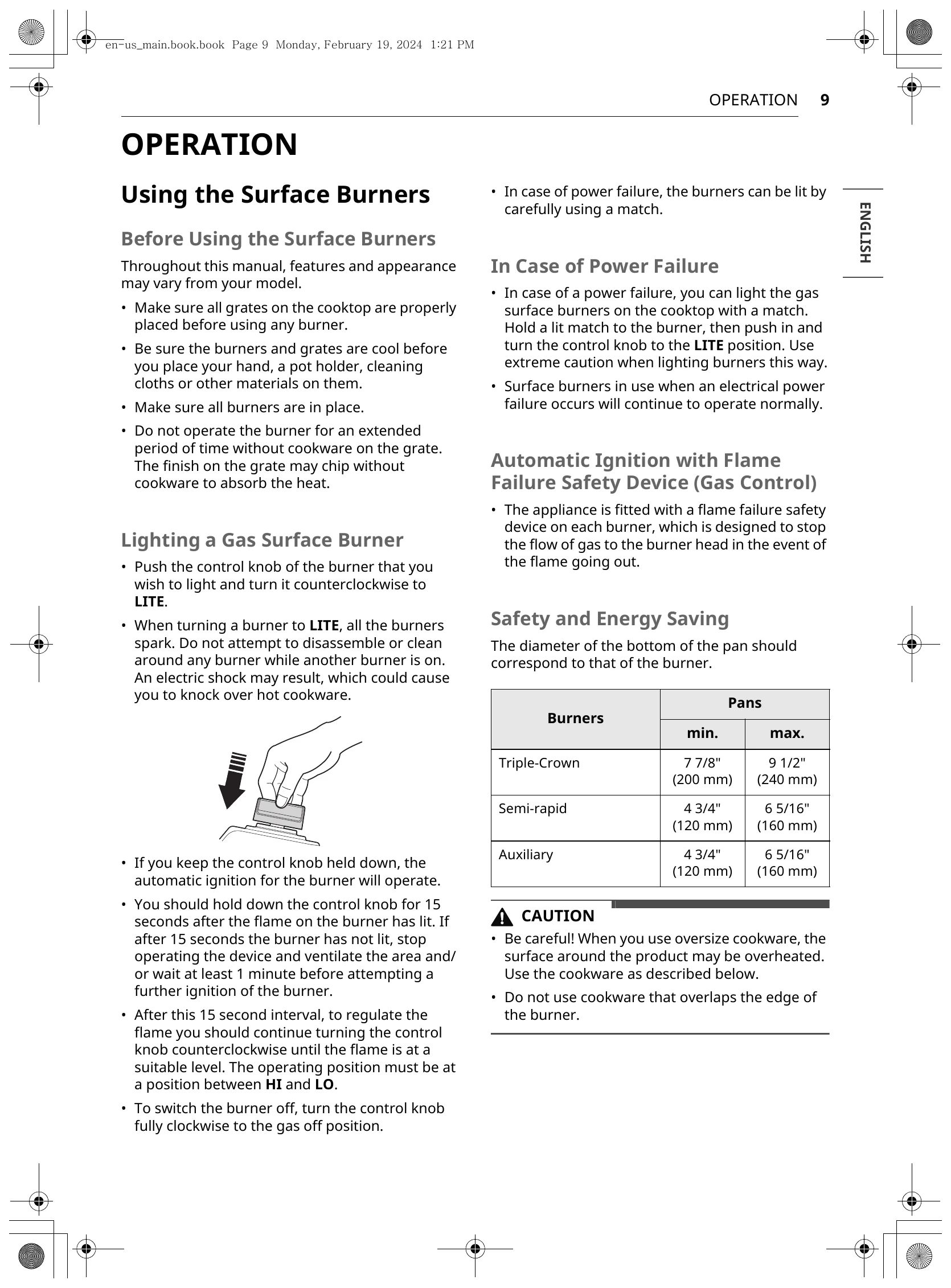 Manual for CBGD2414S