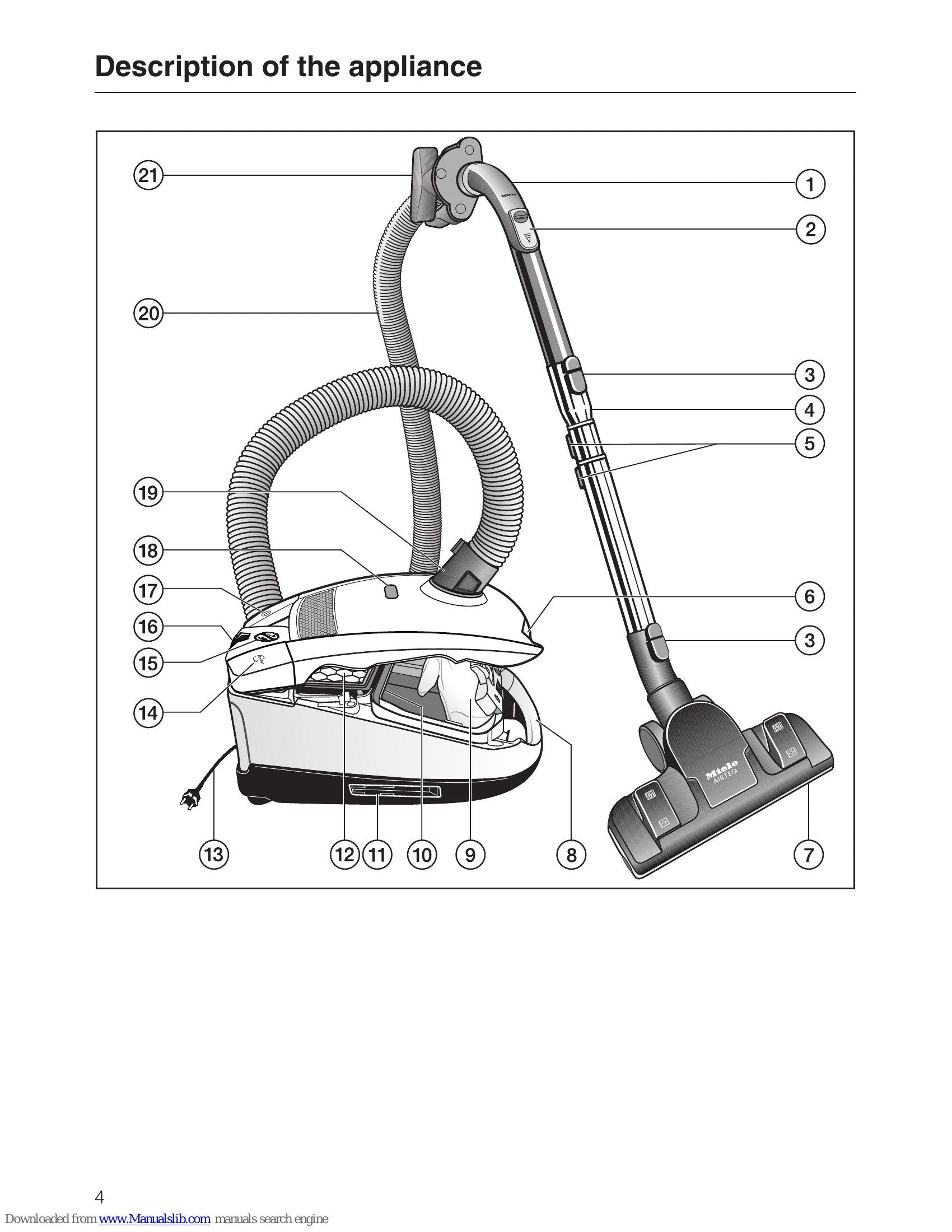 Manual for S 6210 - S 6390