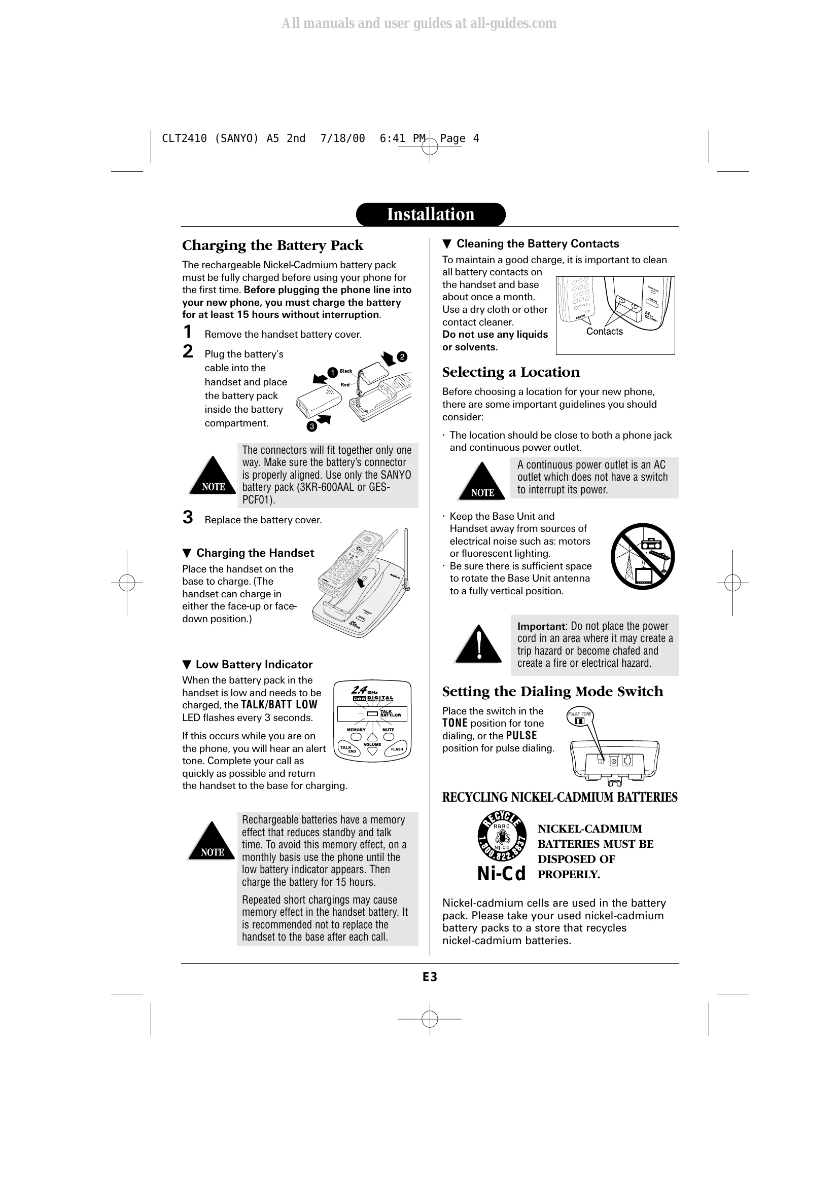 Manual for CLT2410