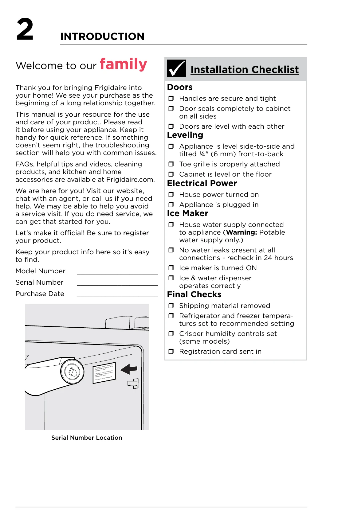 Manual for FRSS2323AS