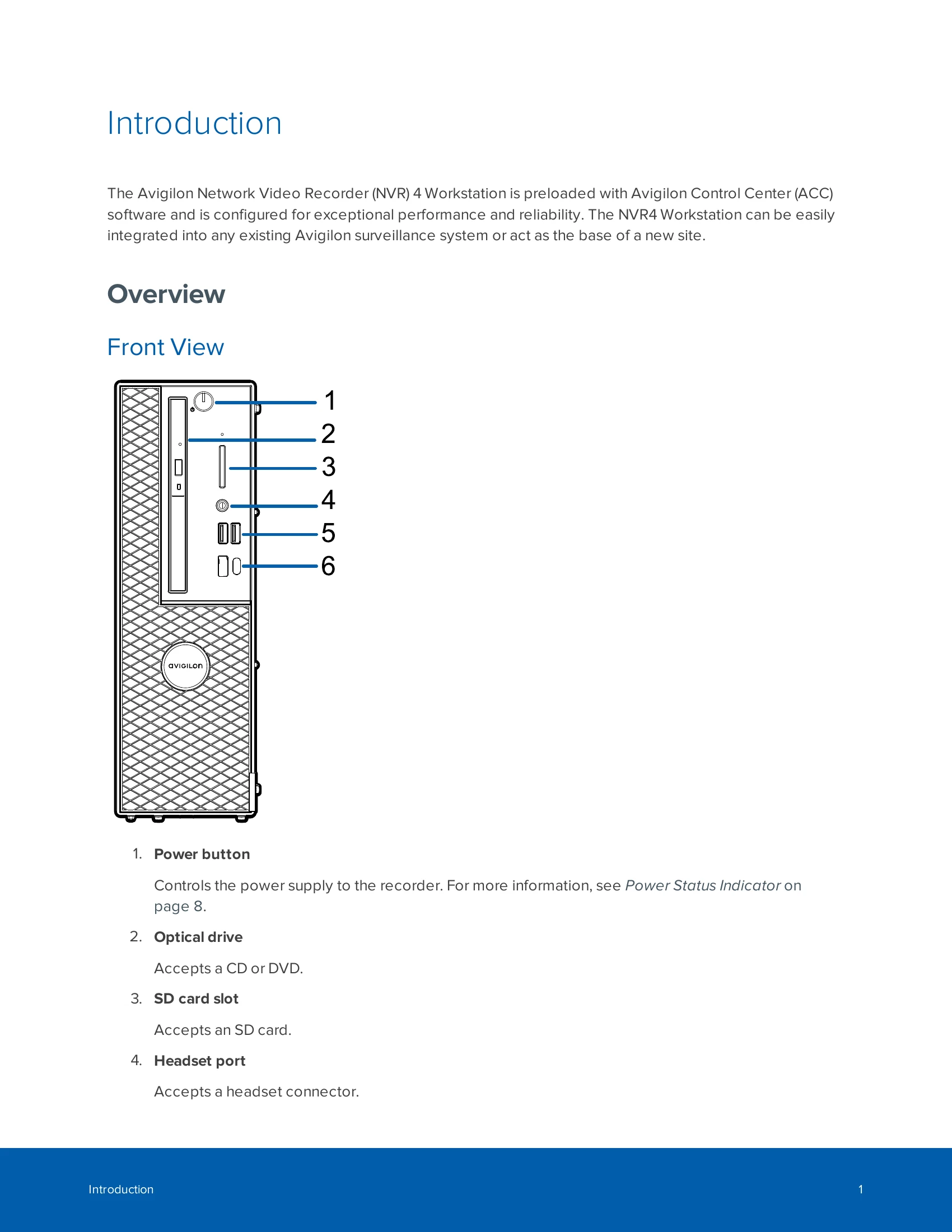 Manual for NVR4-WKS-8TB and NVR4-WKS-4TB