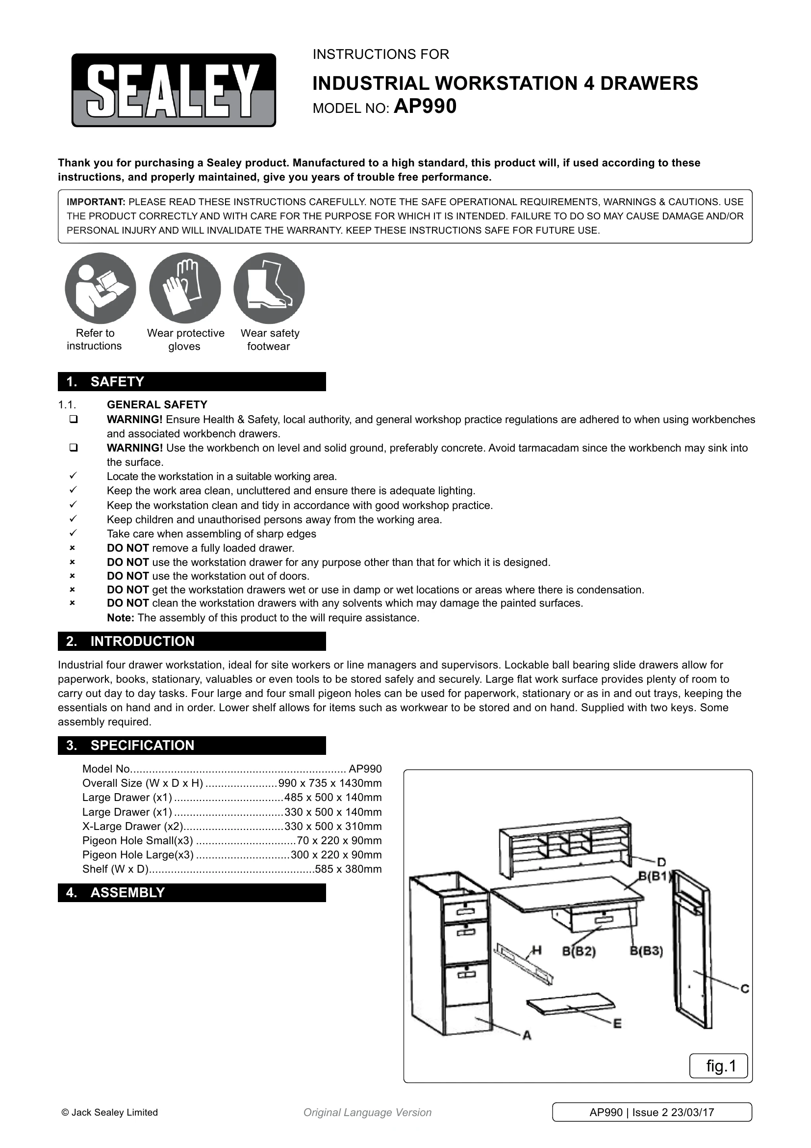 Manual for AP990