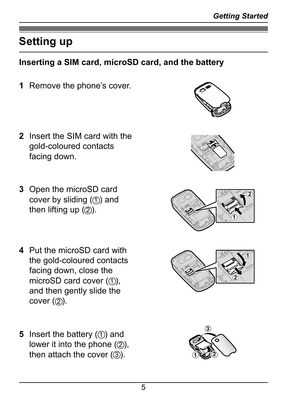 Manual for KX-TU446 EX