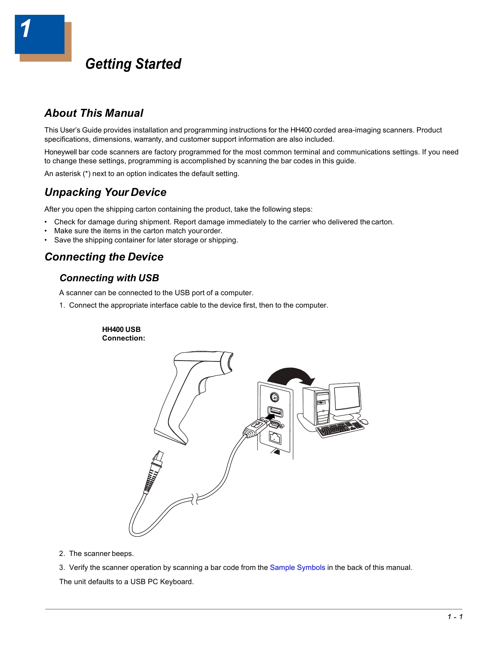 Manual for HH450