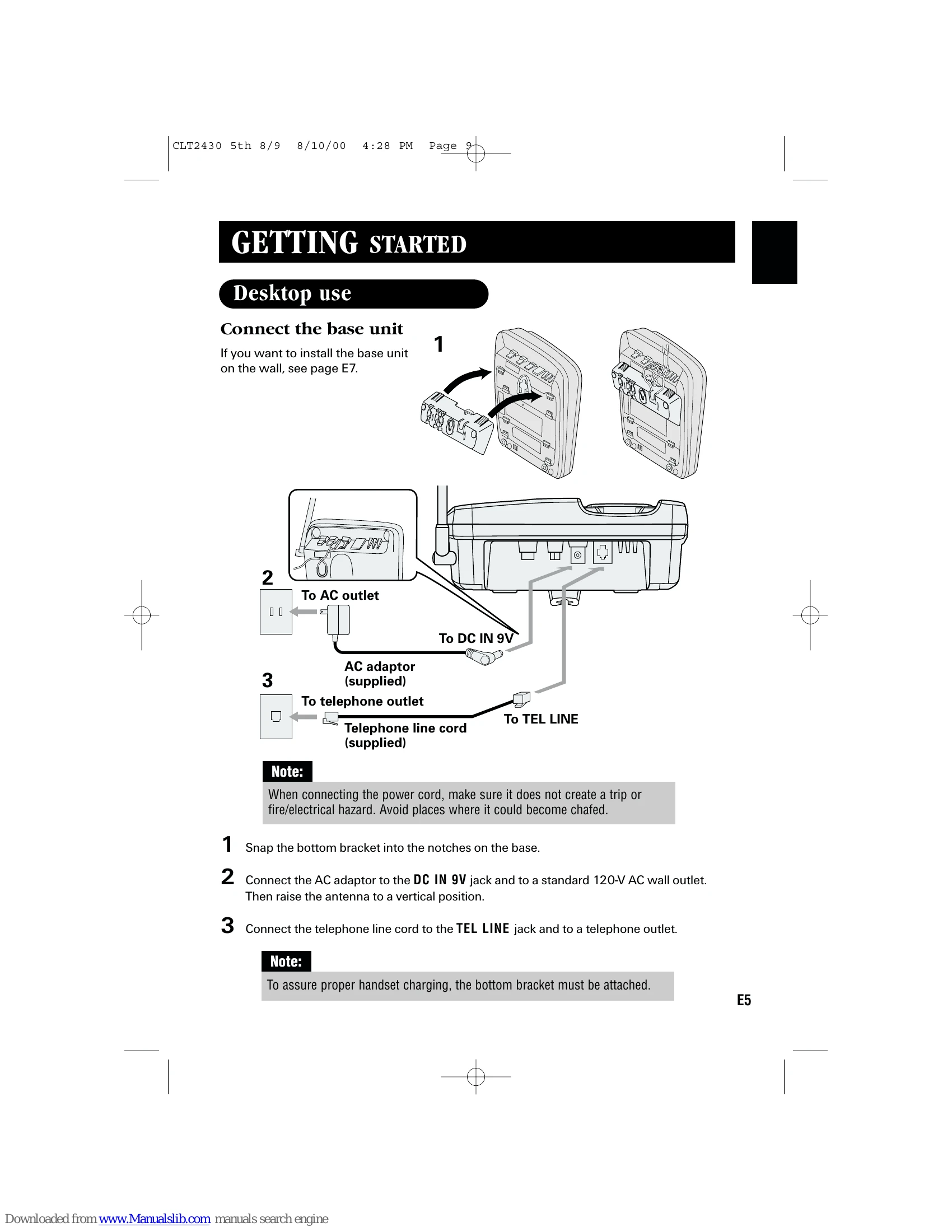 Manual for CLT-2430