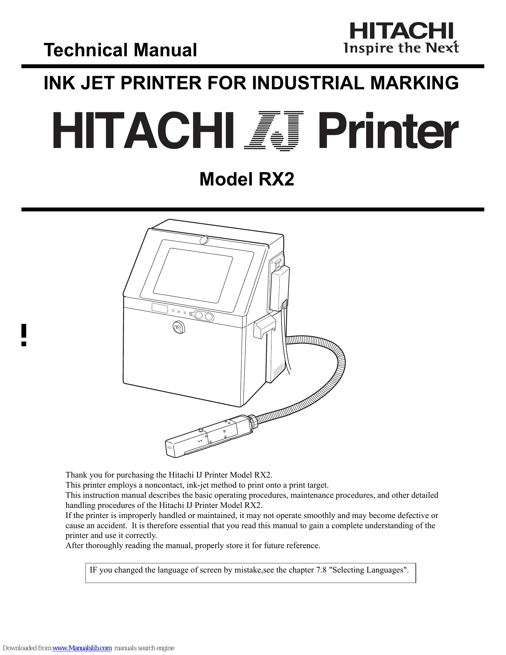 Manual for RX2