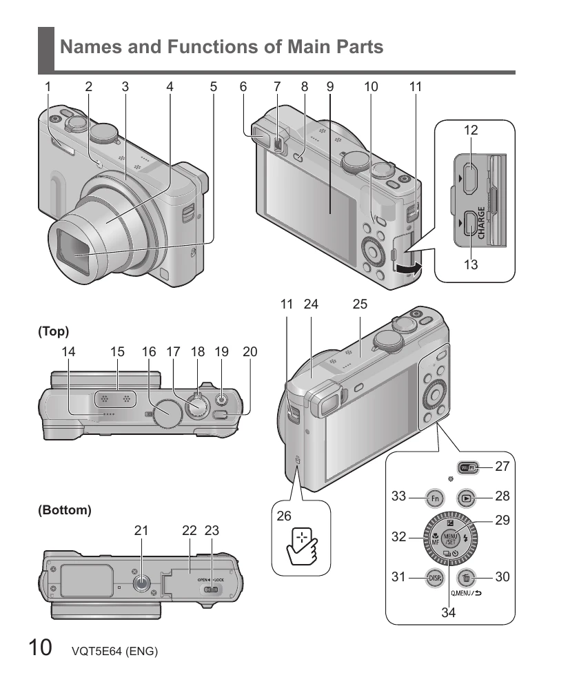 Manual for DMC-TZ60