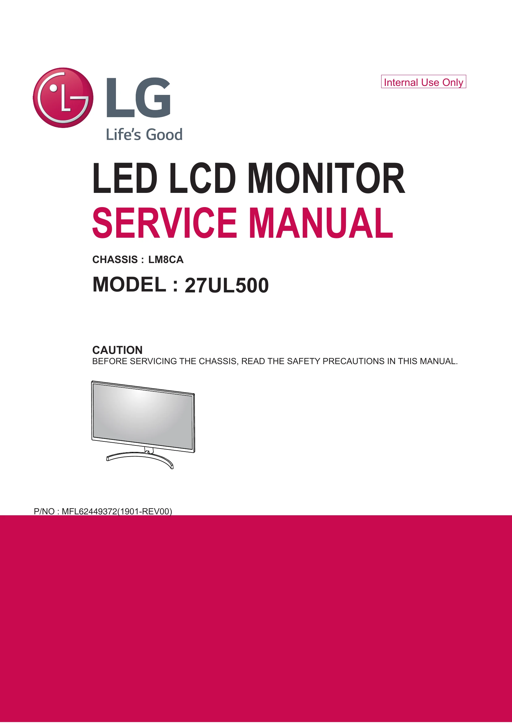 Manual for 27UL500