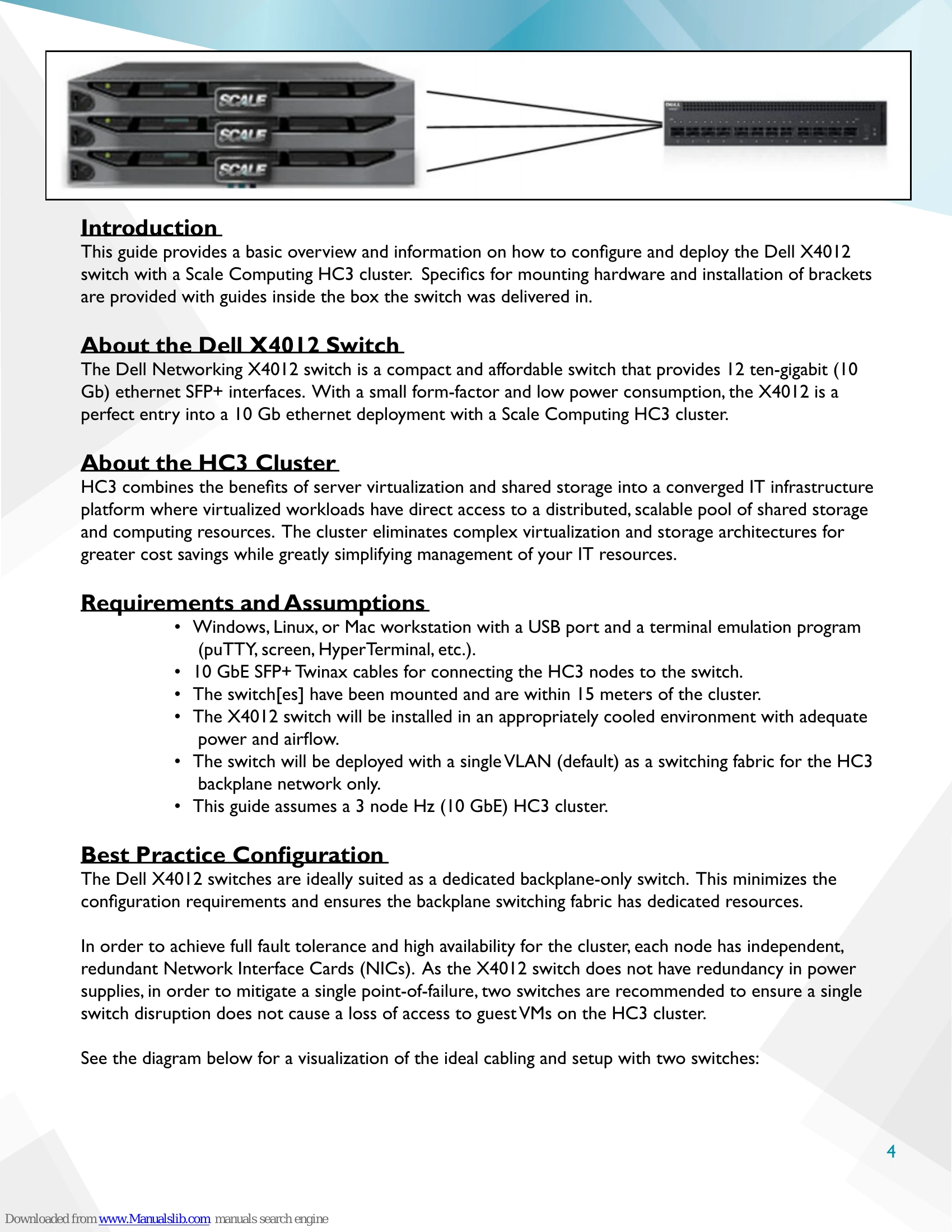 Quick Start Guide for X4012