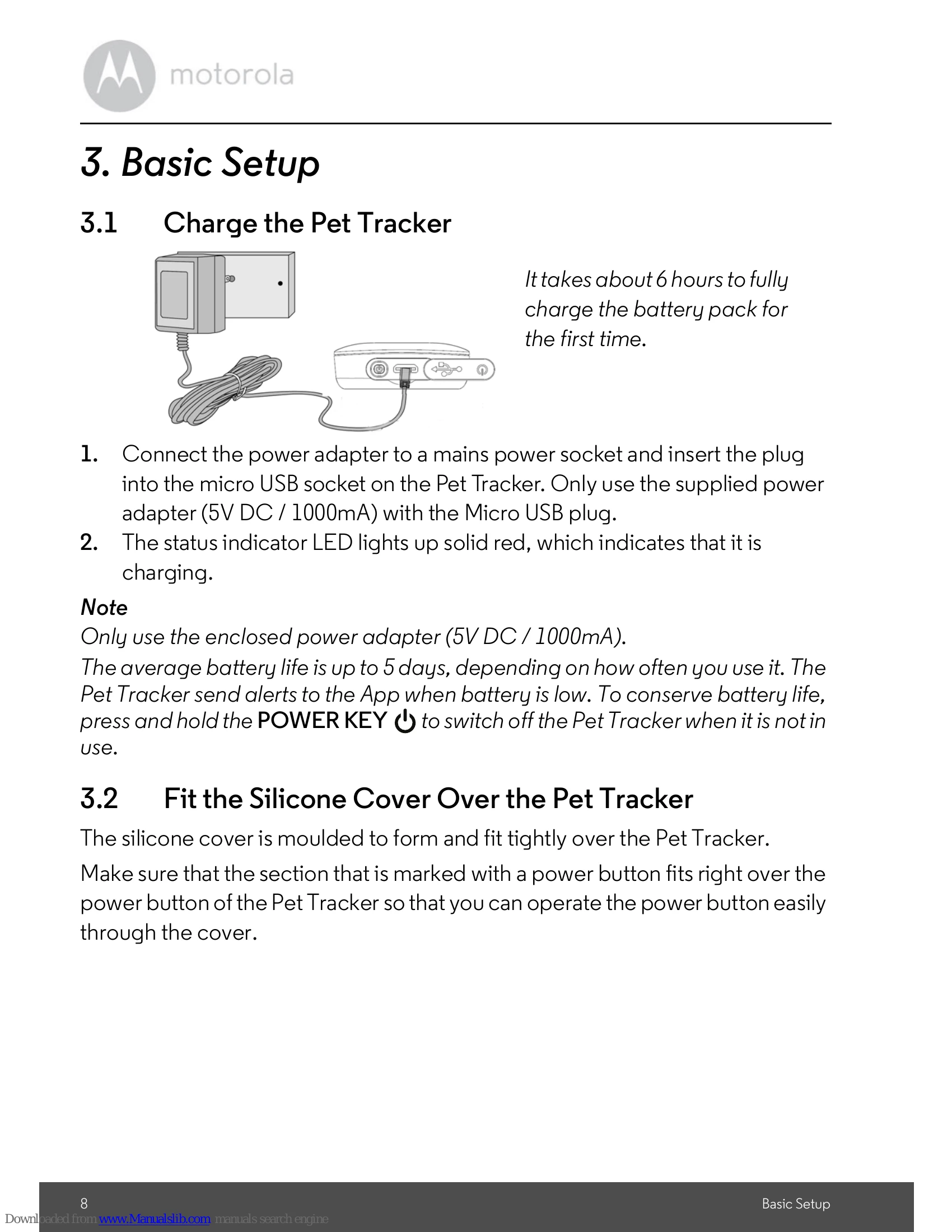 Manual for SCOUT2500