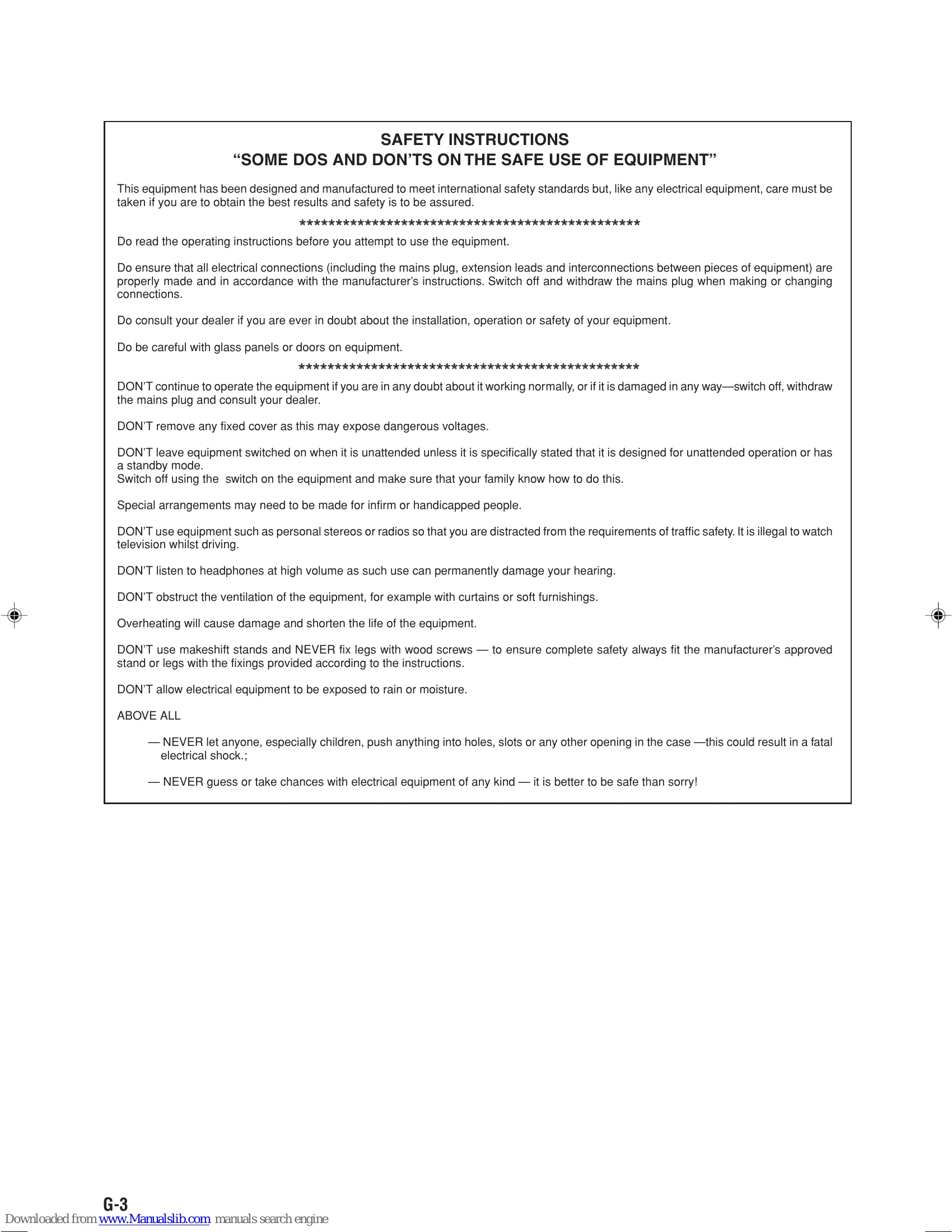 Manual for TH-A35