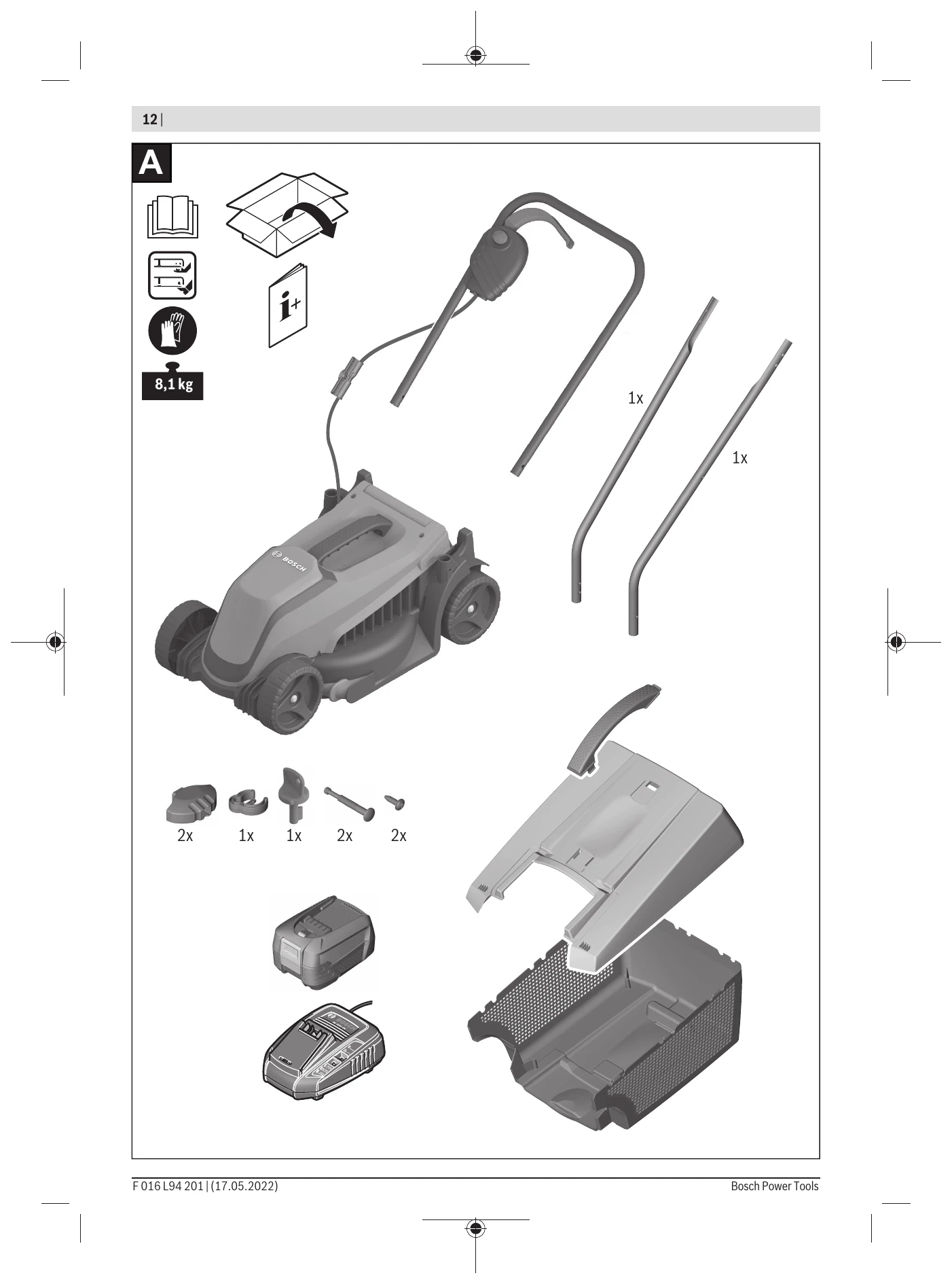 Manual for EasyMower 18V-32-200