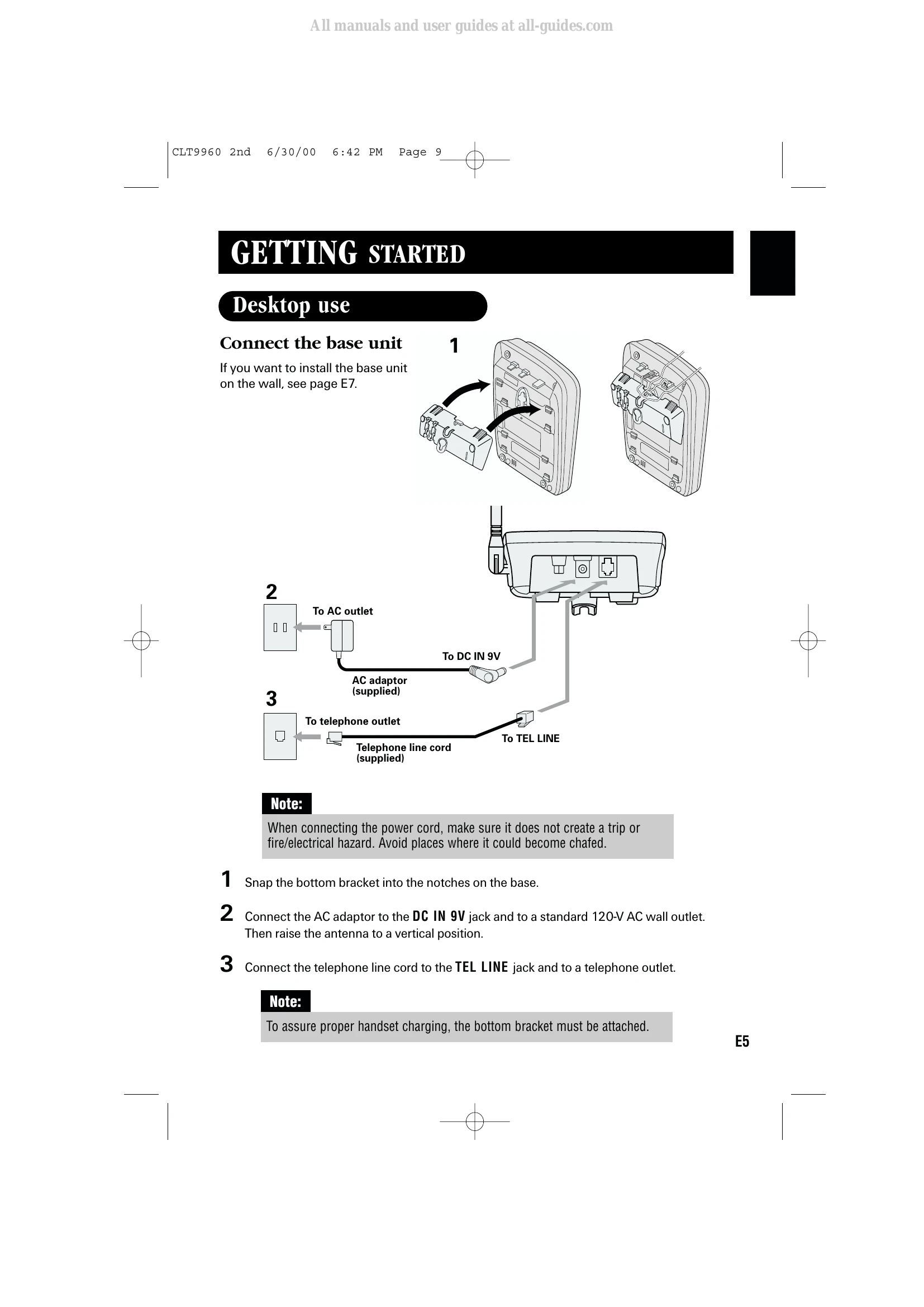 Manual for CLT-9960