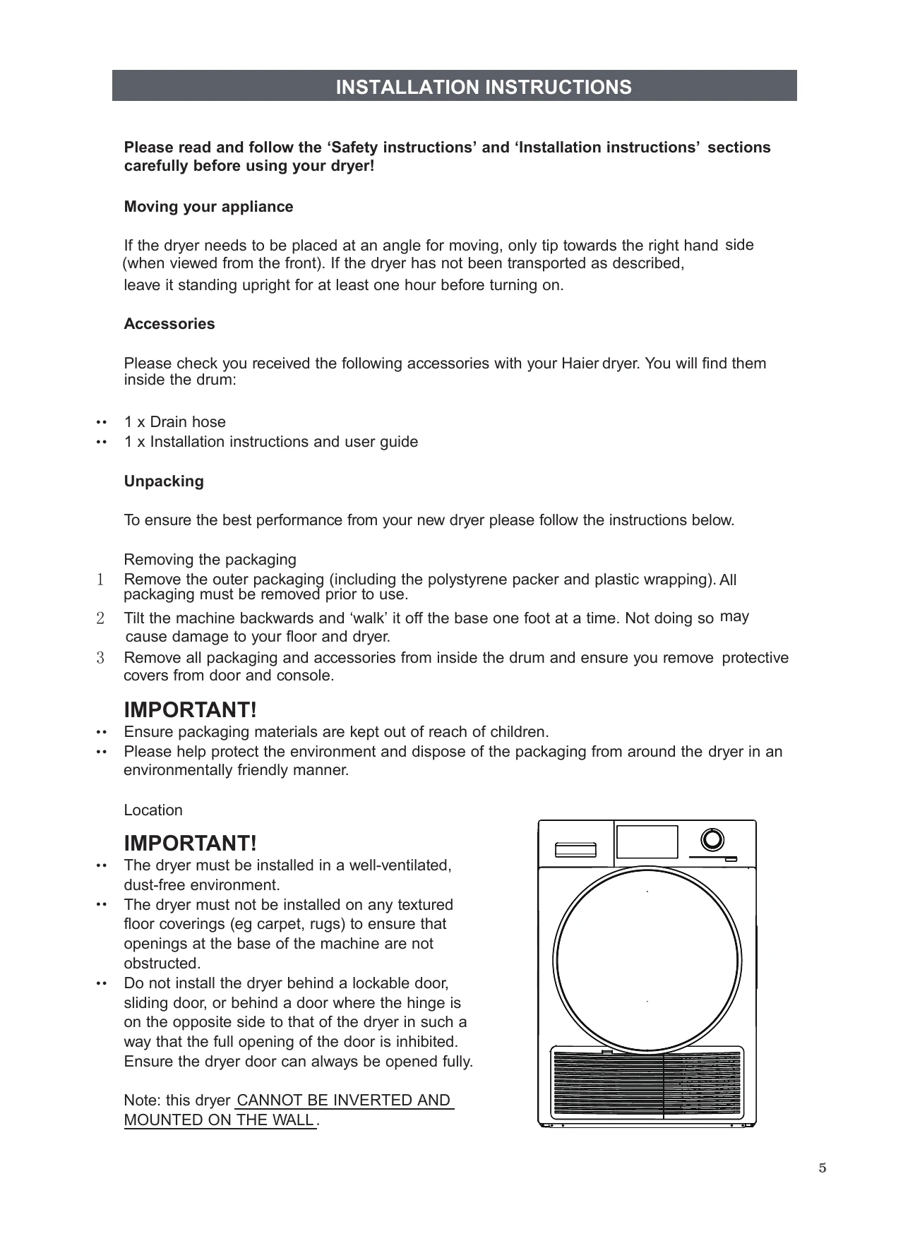 Manual for HDHP80E1