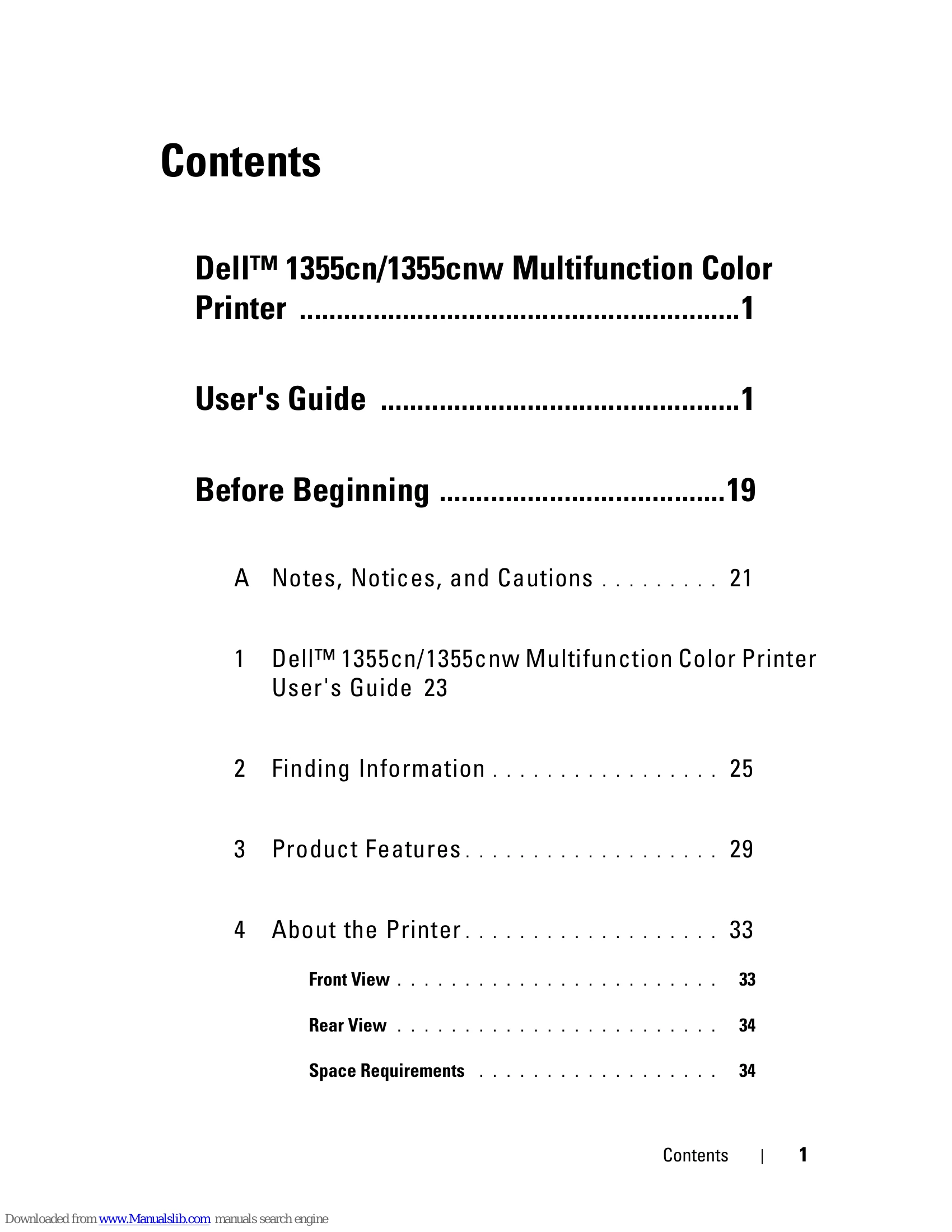 Manual for 1355cn/1355cnw