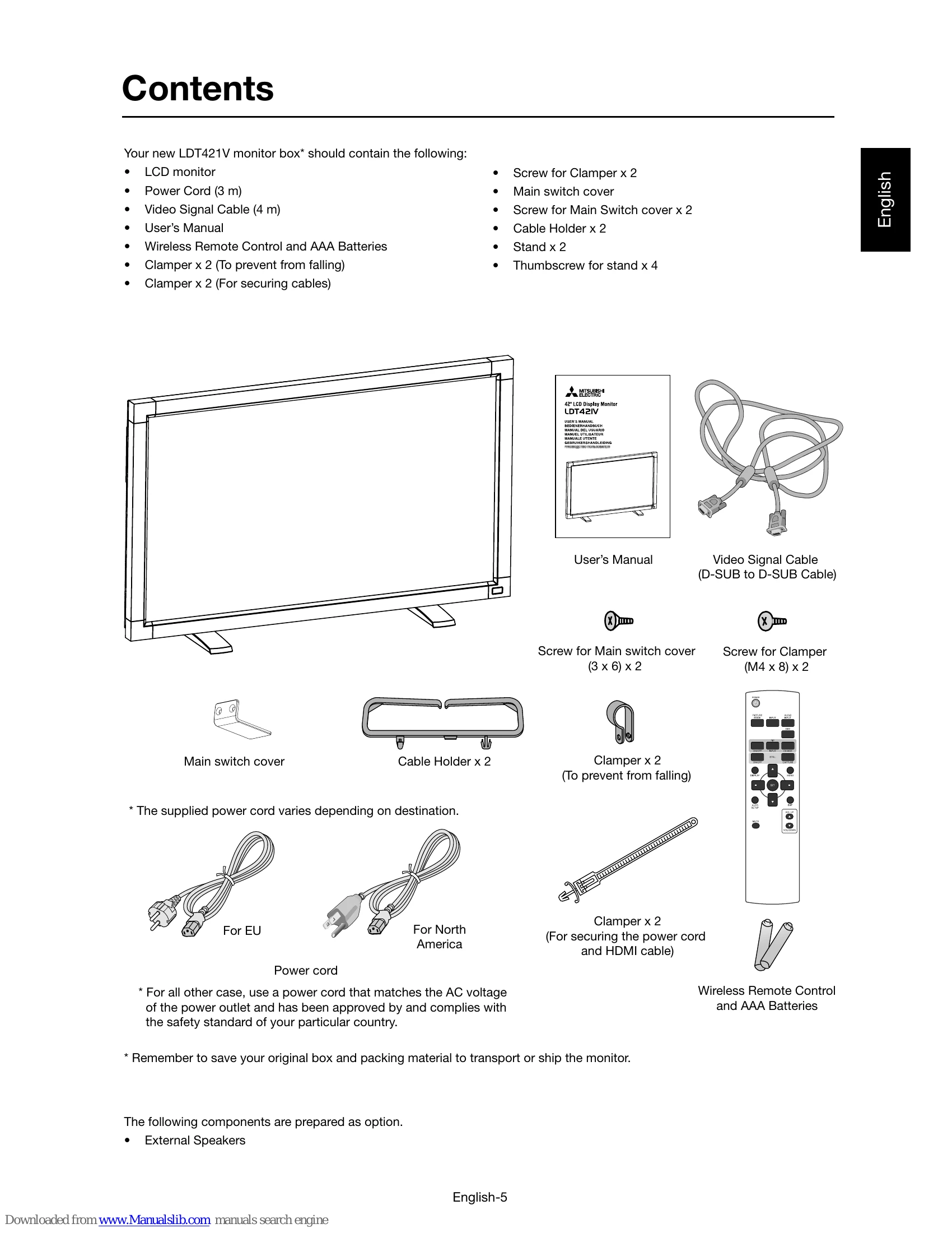 Manual for LDT42IV