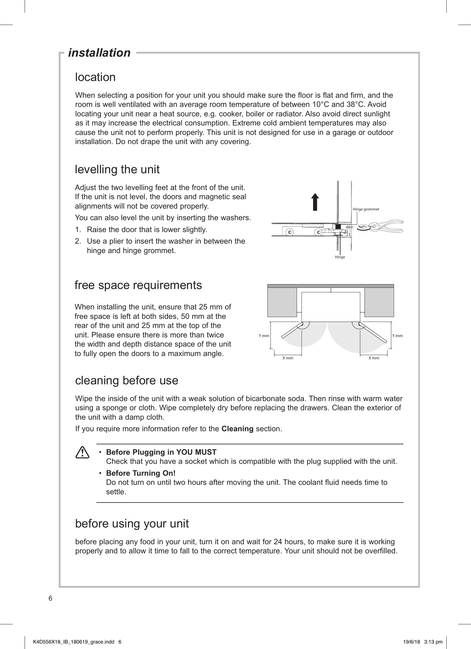 Manual for K4D556X18