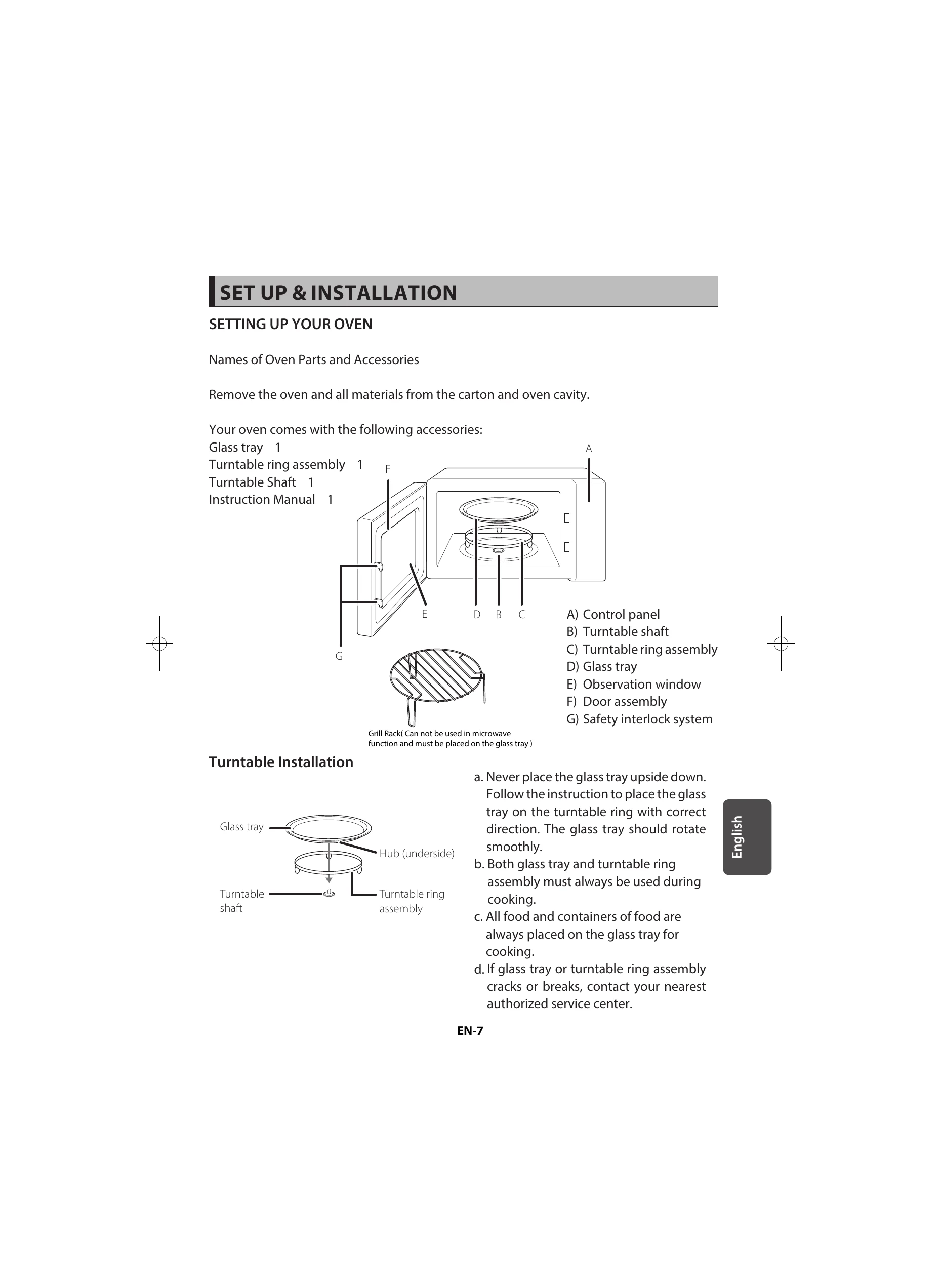 Manual for MWP-MG20P(WH) / MWP-MG20P(BK)