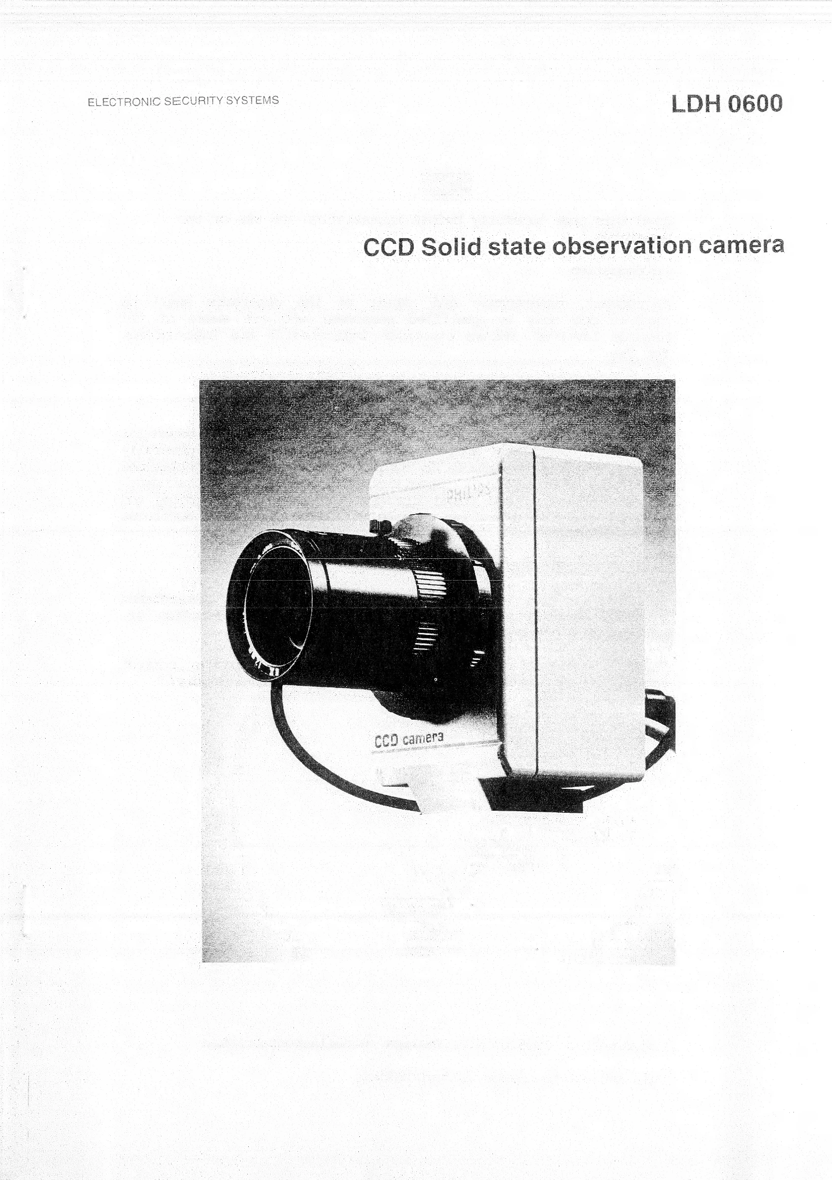 Manual for LDH 0600/00