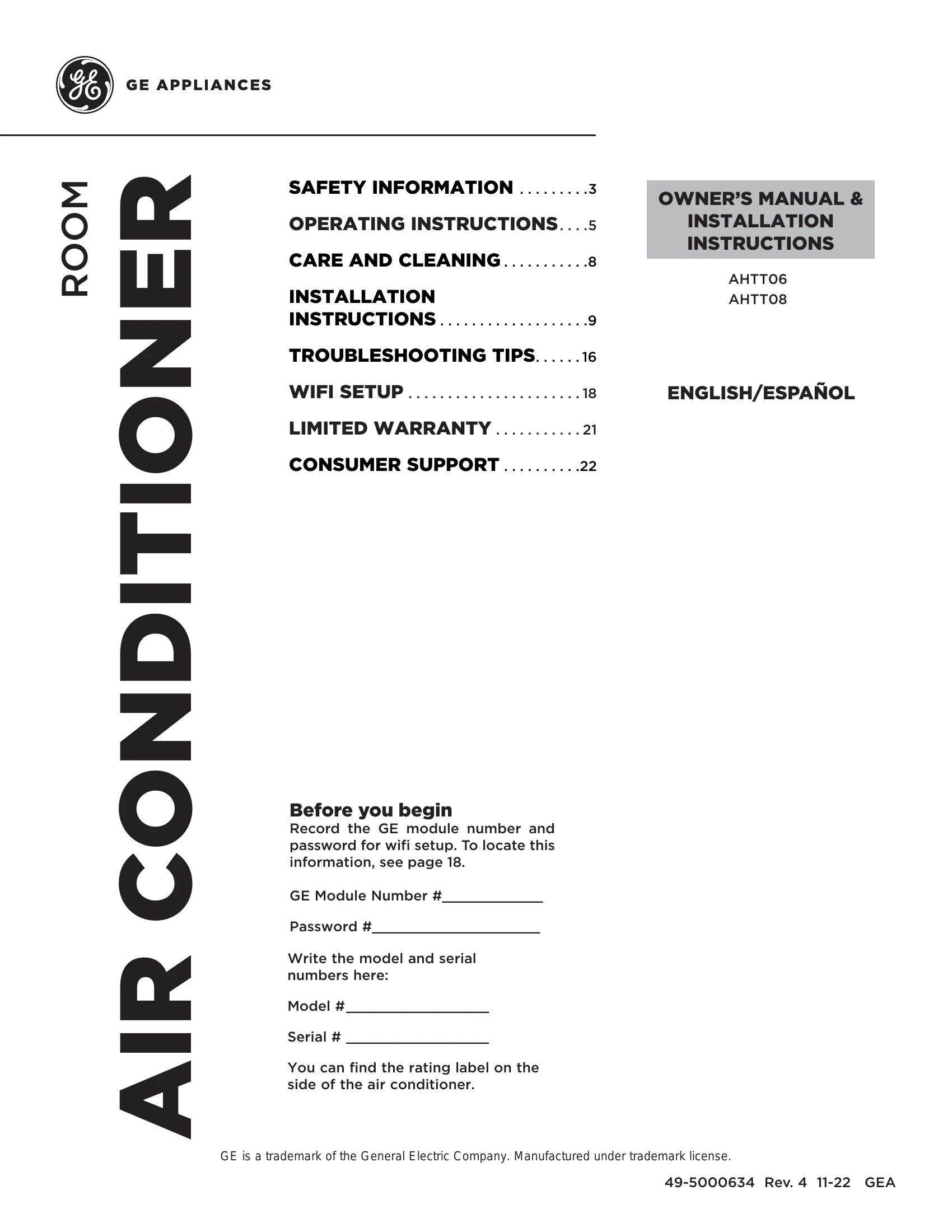 Manual for AHTT06