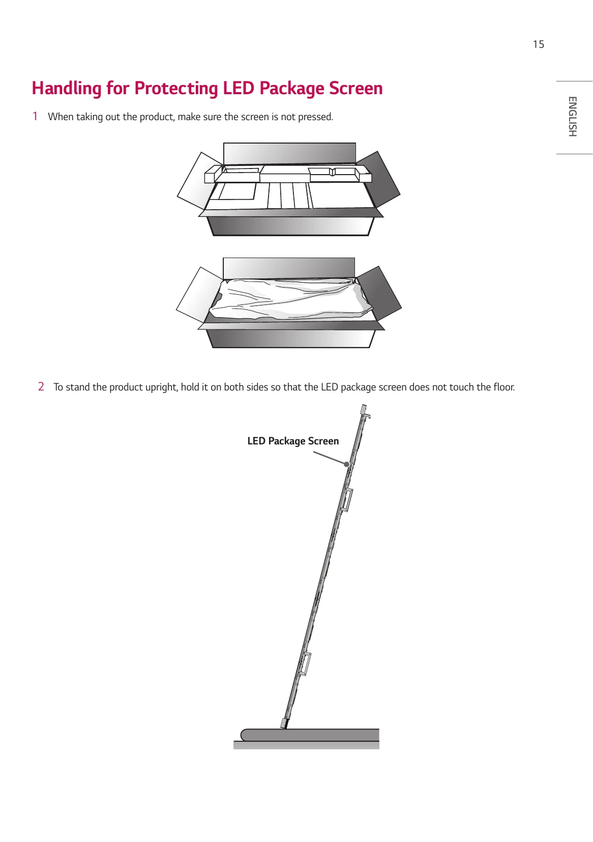 Manual for LG MAGNIT All-in-One (LED SCREEN)