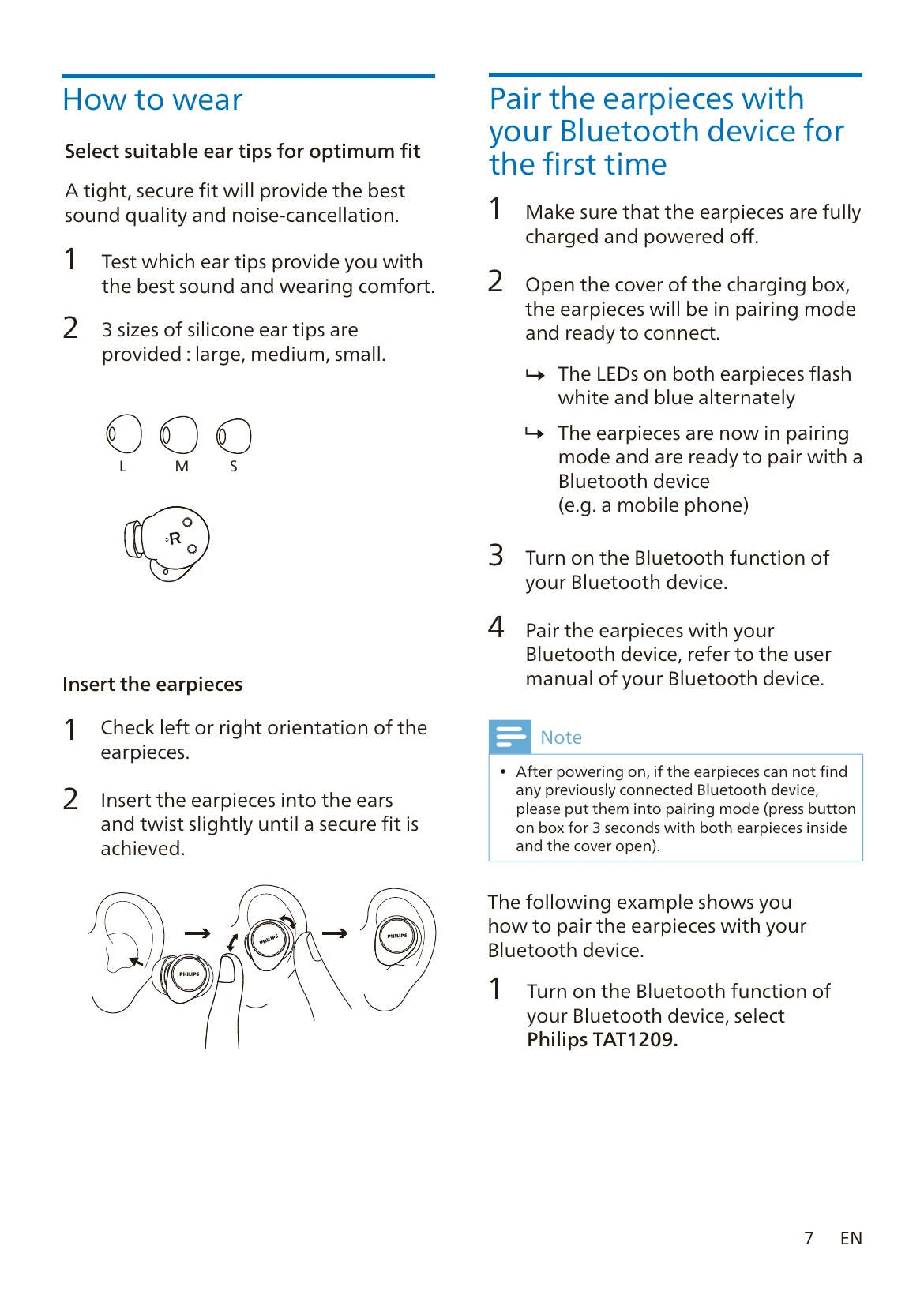 Manual for TAT1209