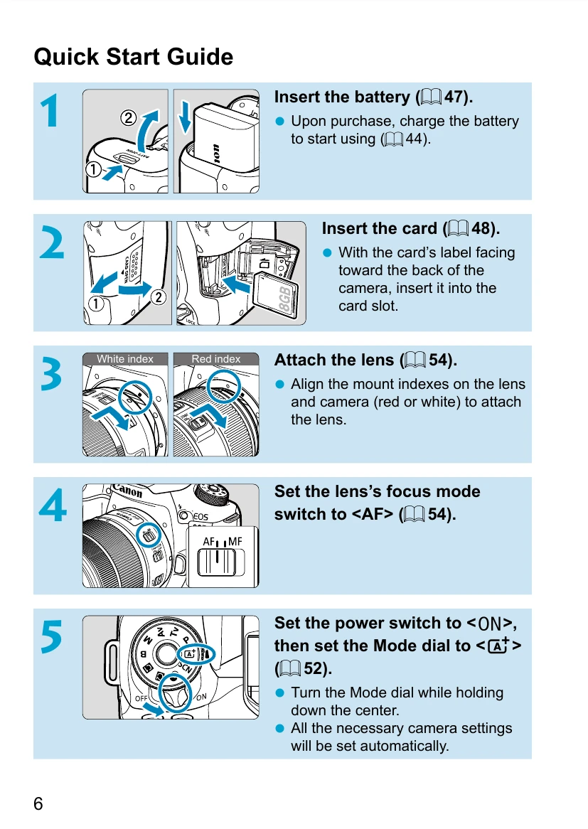 Manual for EOS 90D