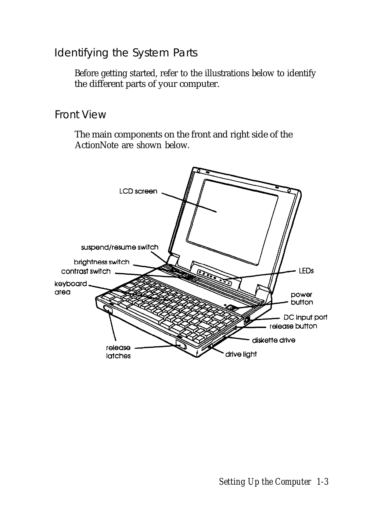 Manual for ActionNote