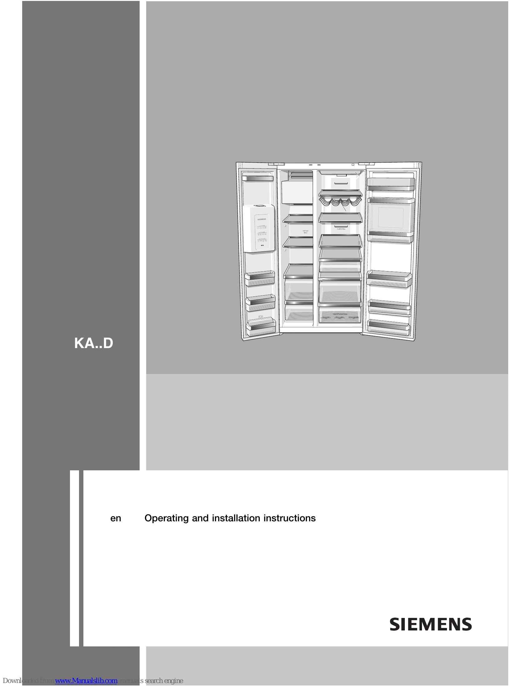 Manual for KA..D