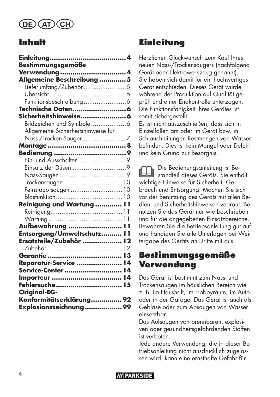 Manual for PWD 20 A1