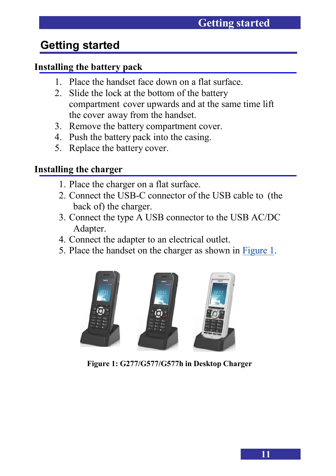 Manual for G277/577