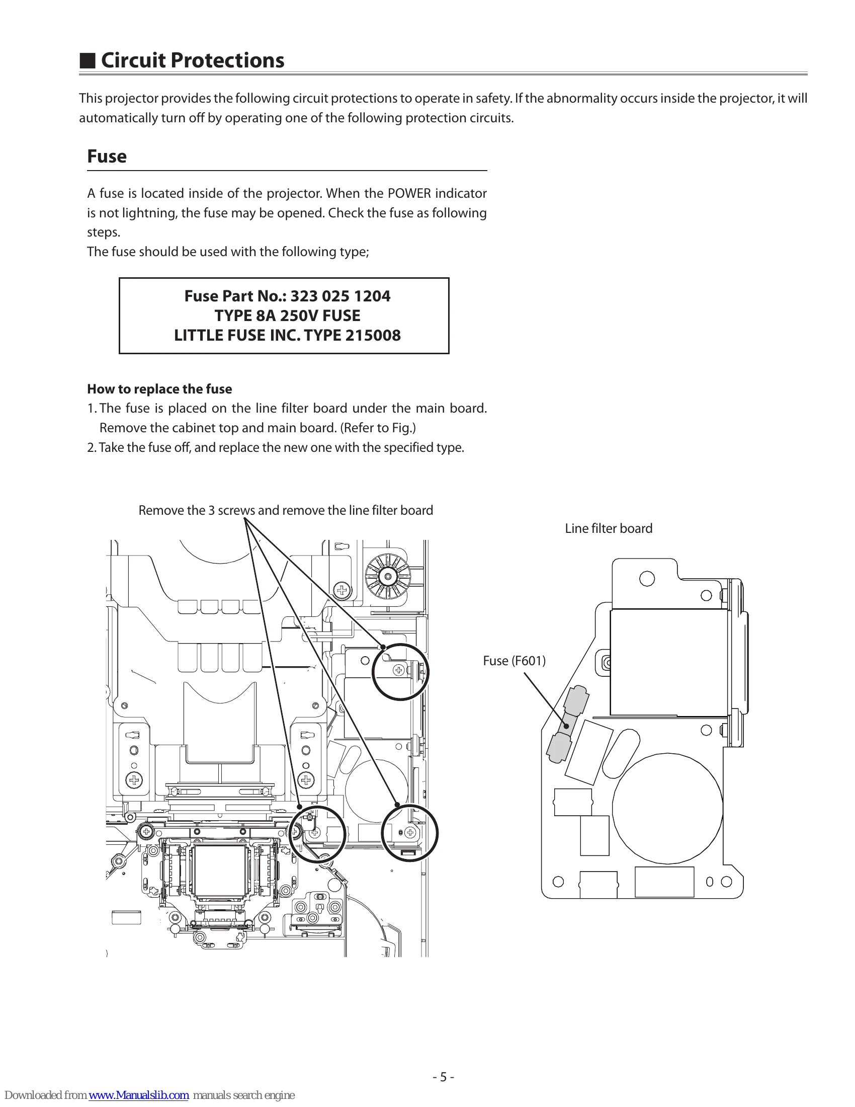 Parts/Service for PLC-XL51