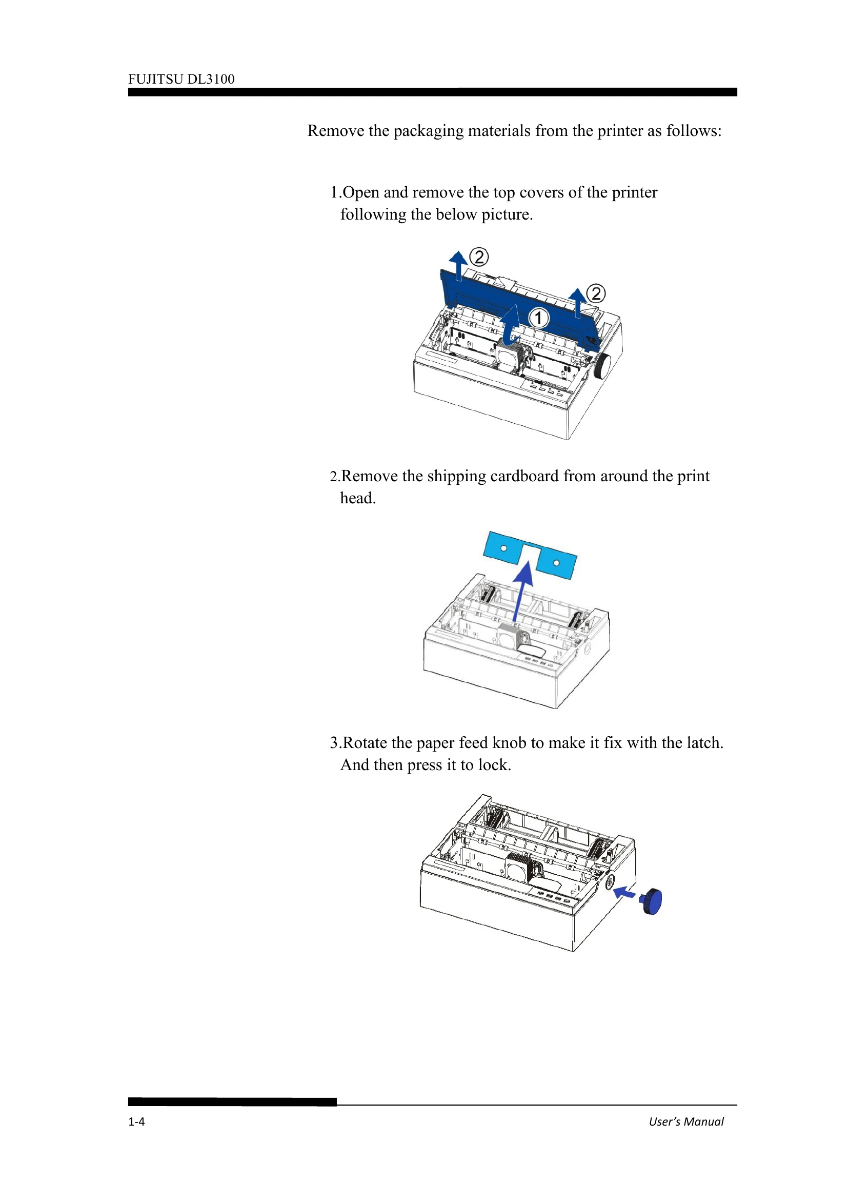 Manual for DL3100