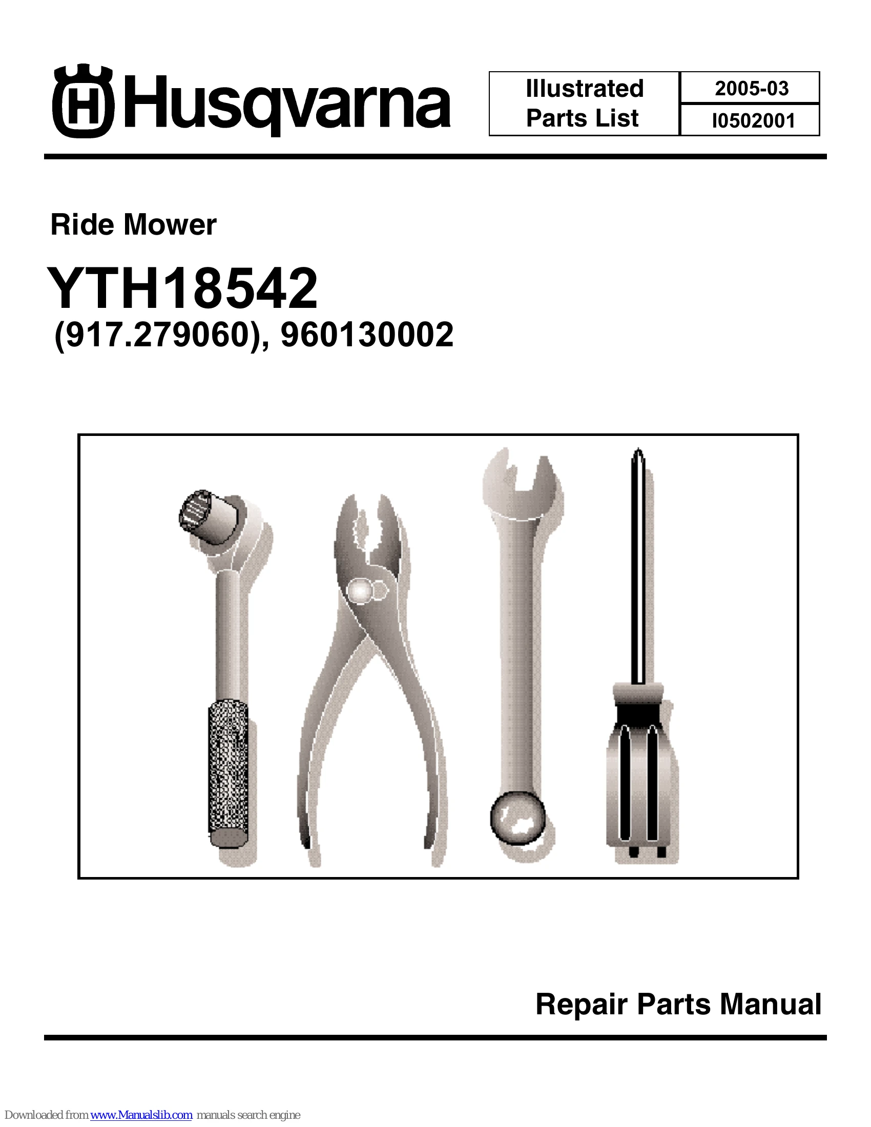 Parts/Service for YTH18542