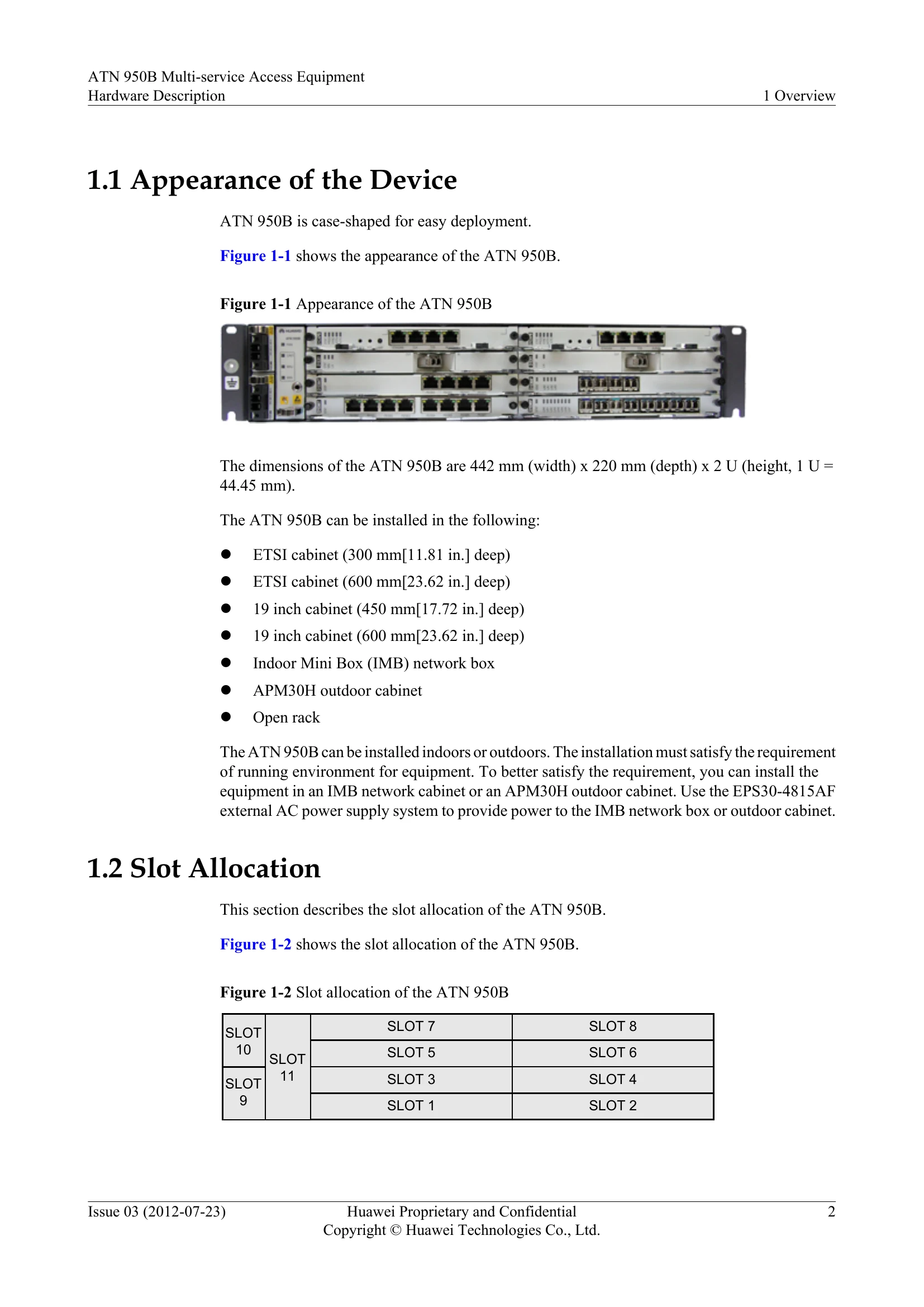 Manual for ATN 950B