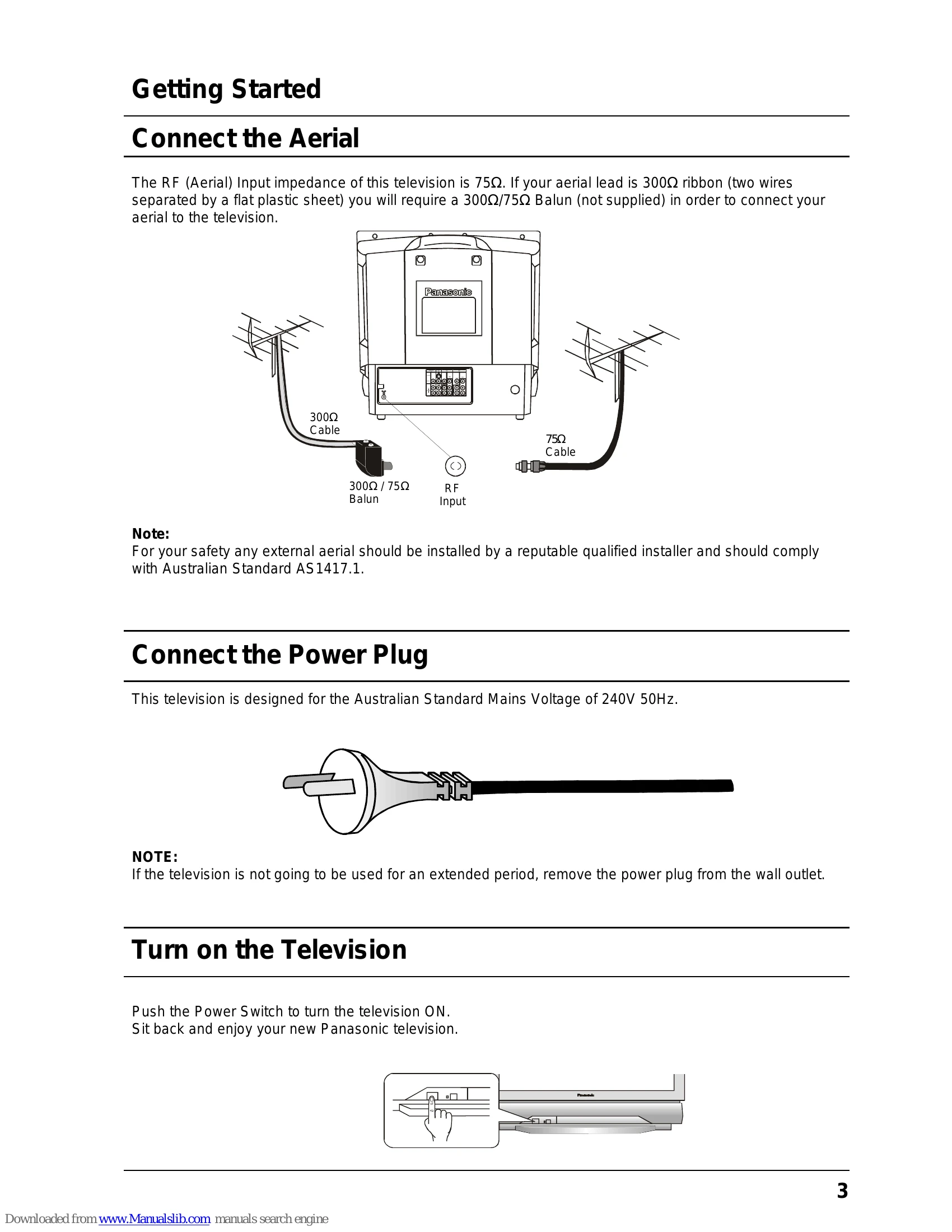 Manual for TX-68P200A