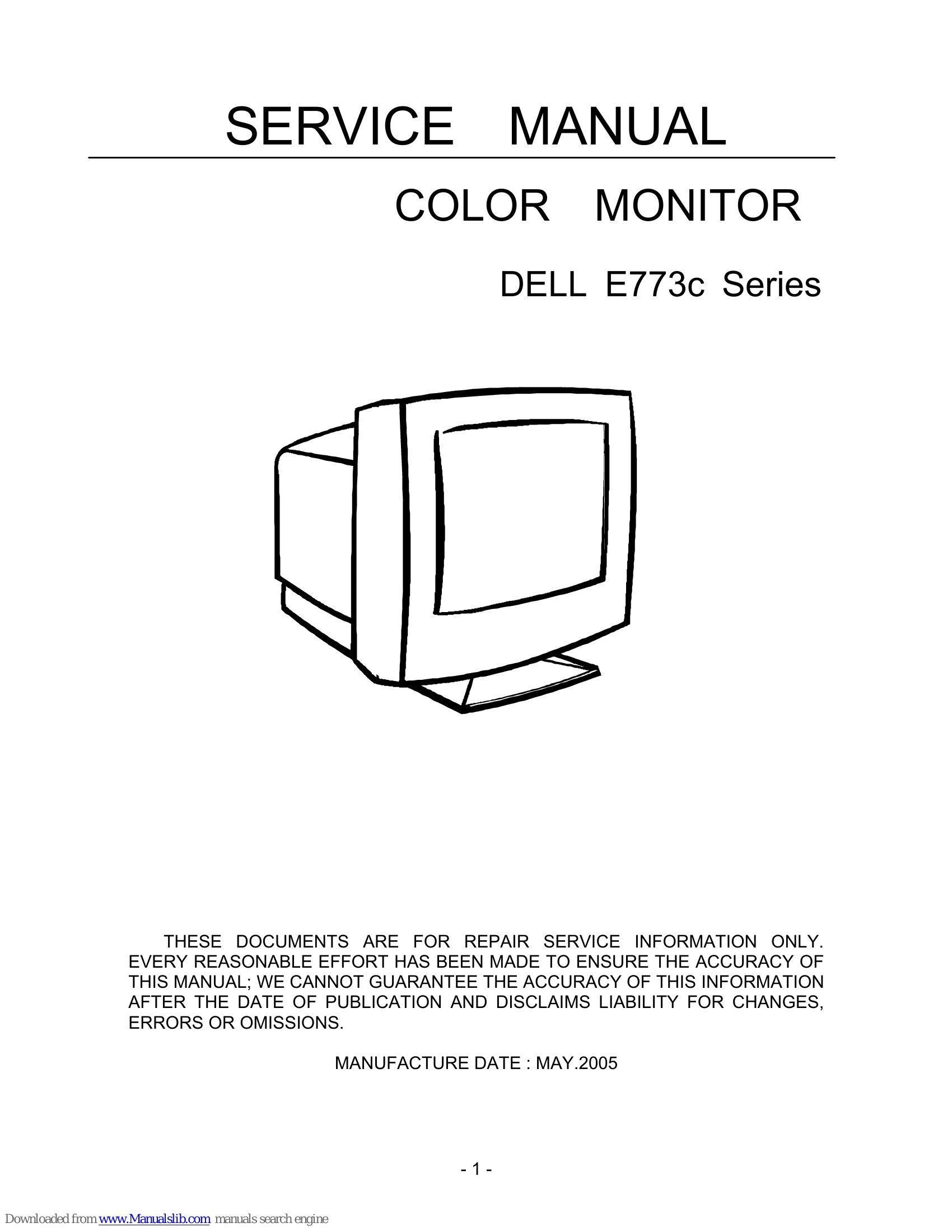 Manual for E773c Series