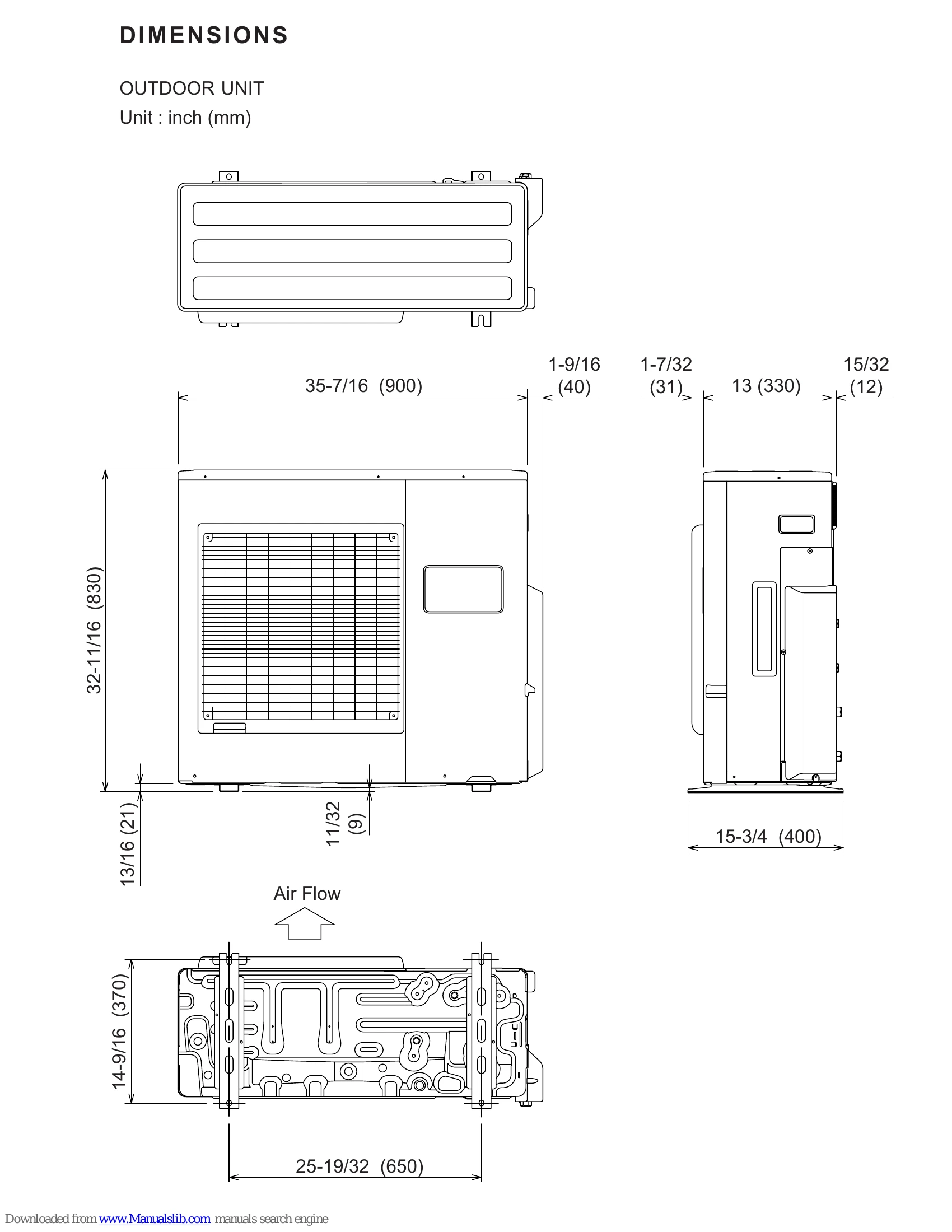 Manual for ASU18RLF