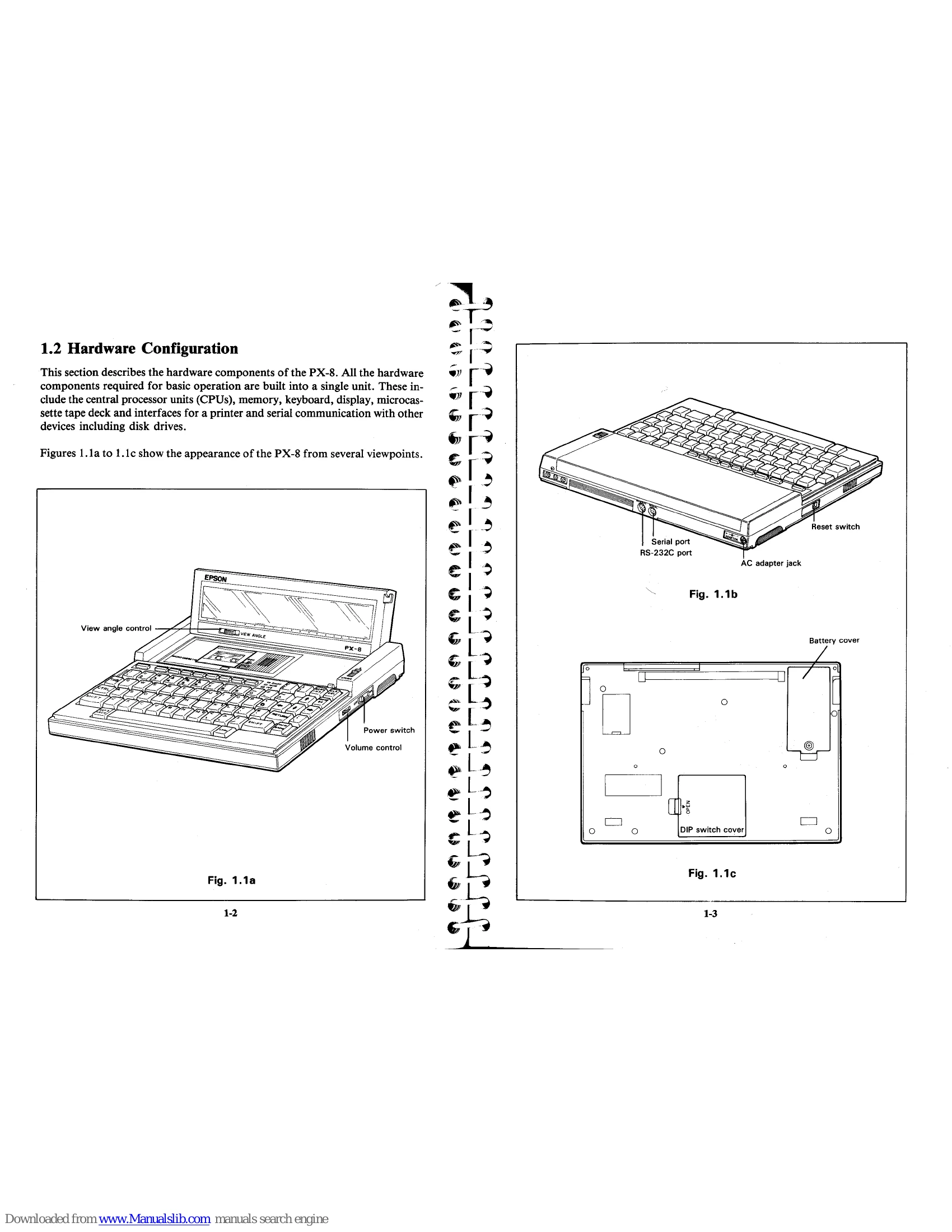 Manual for PX-8