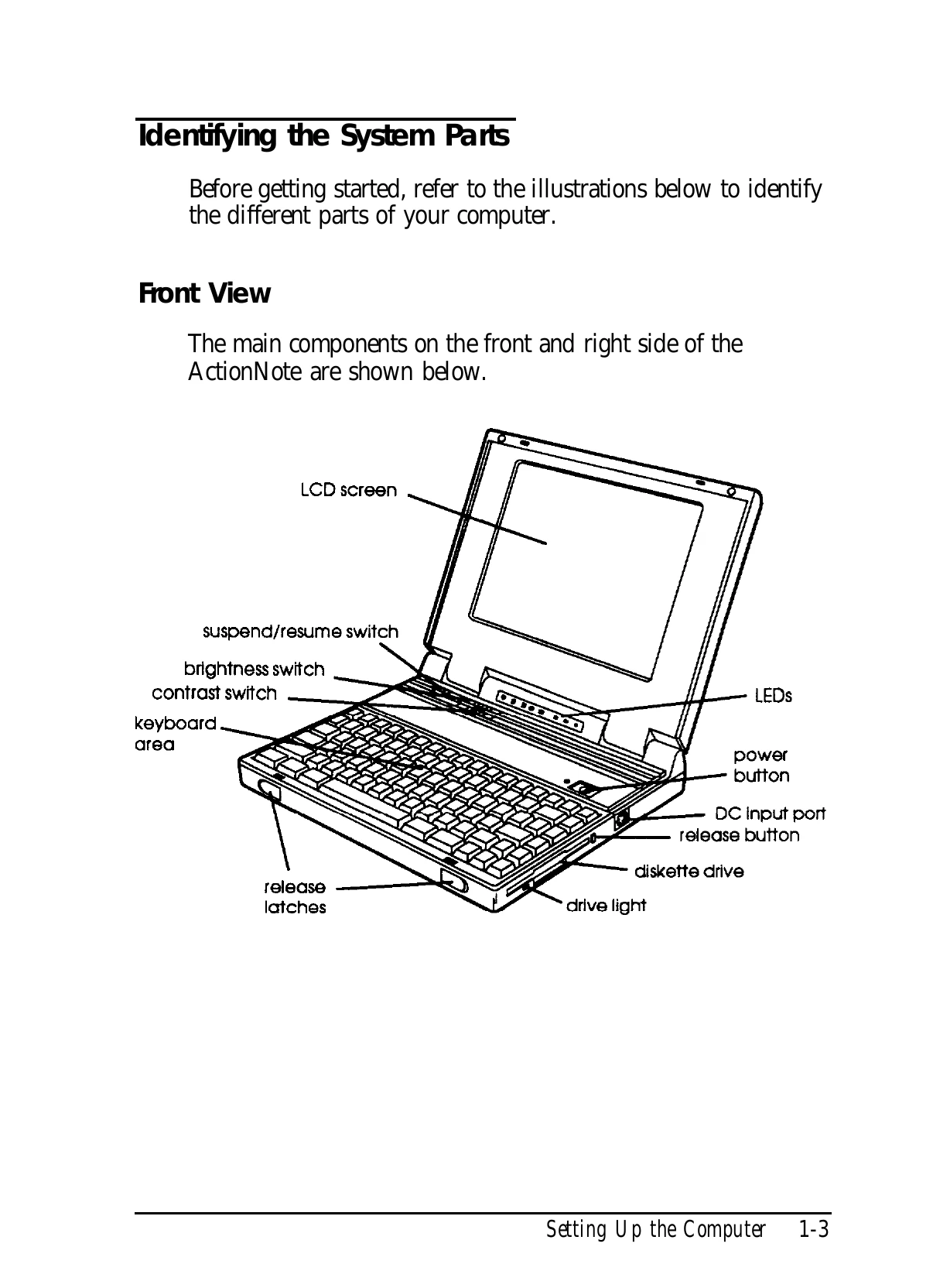 Manual for ActionNote