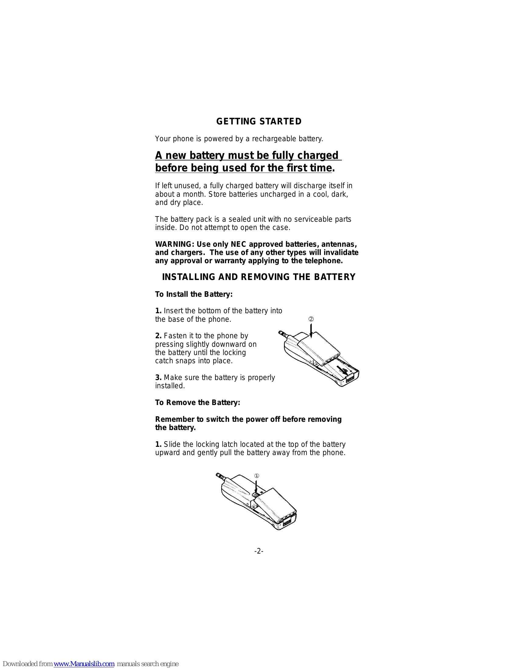 Manual for TalkTime Max 920