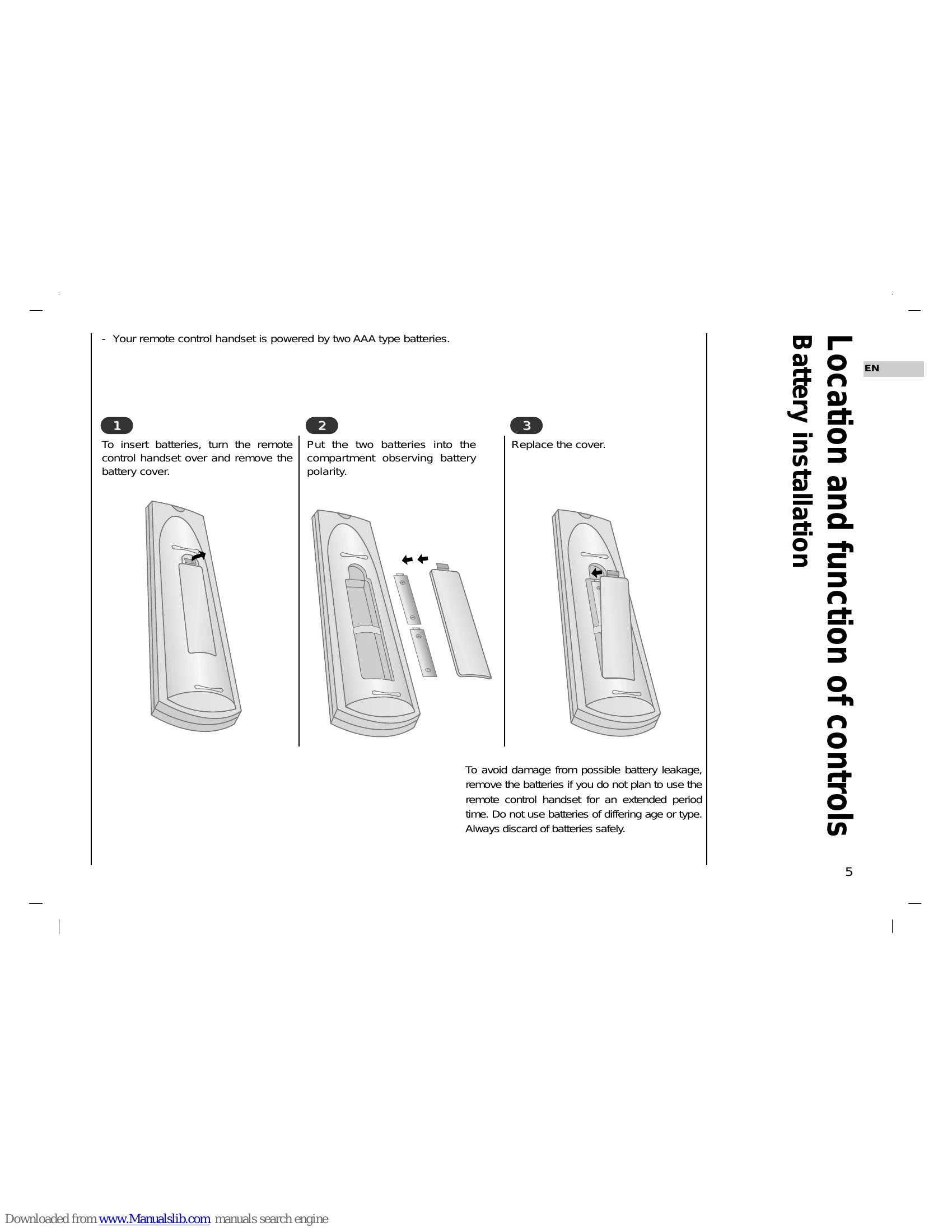 Manual for NLT-26HD1 / NLT-32HD1 / NLT-37HD1 / NLT-42HD1