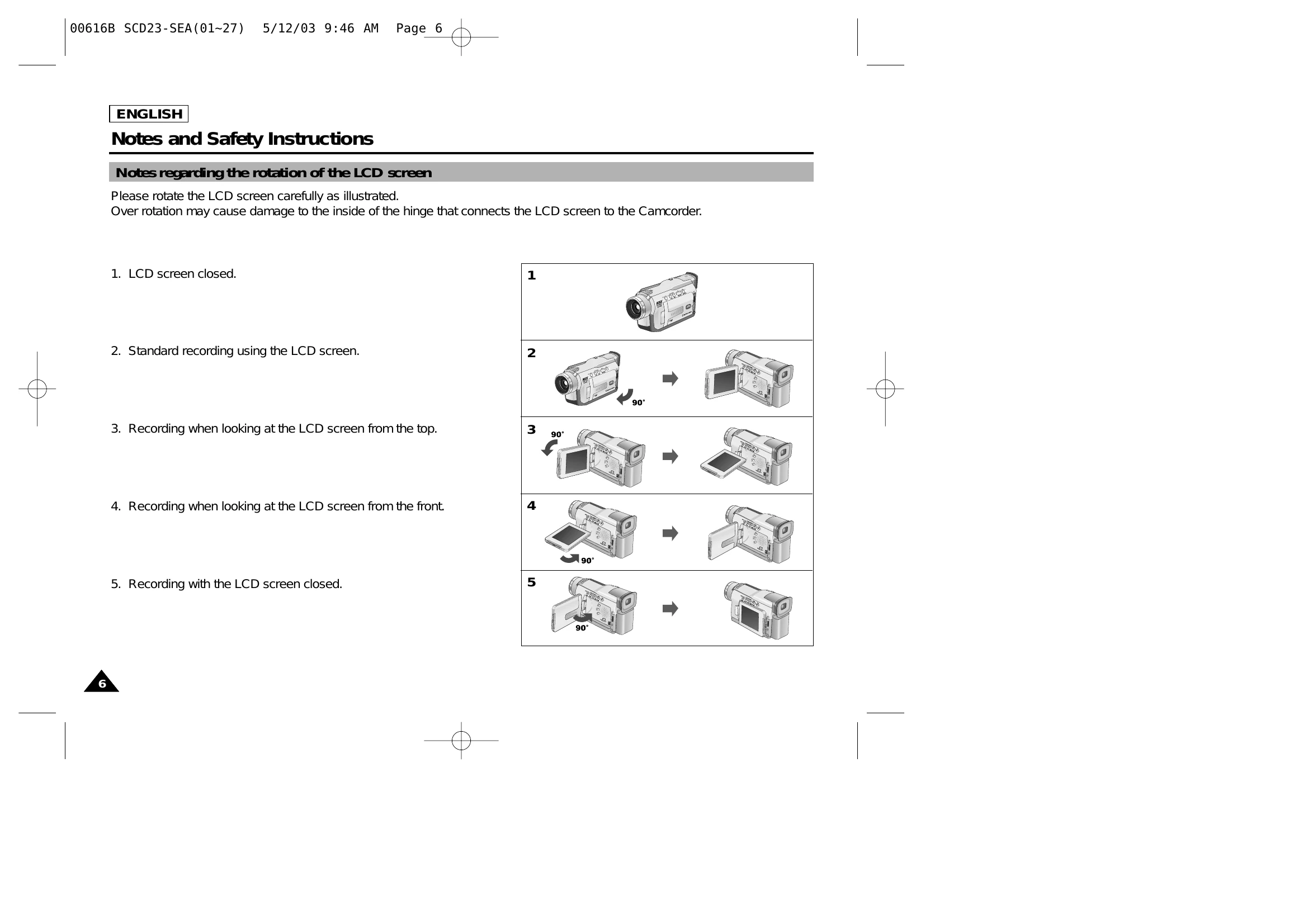 Manual for SCD23/D24