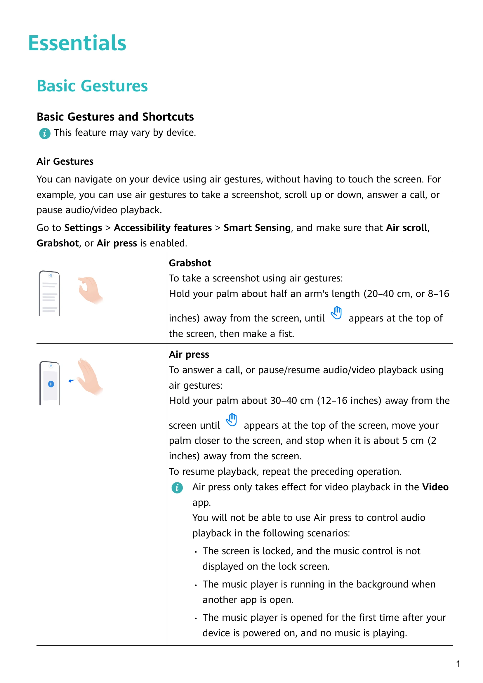 Manual for Mate40 Pro
