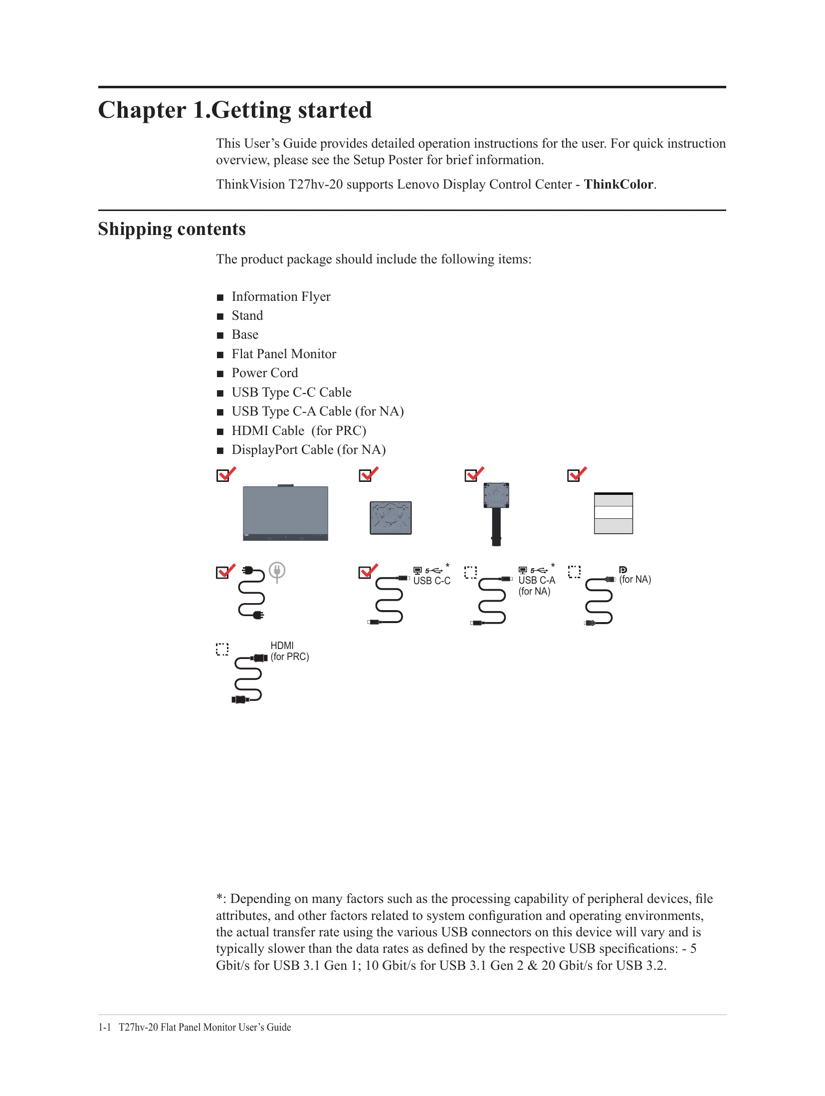 Manual for T27hv-20
