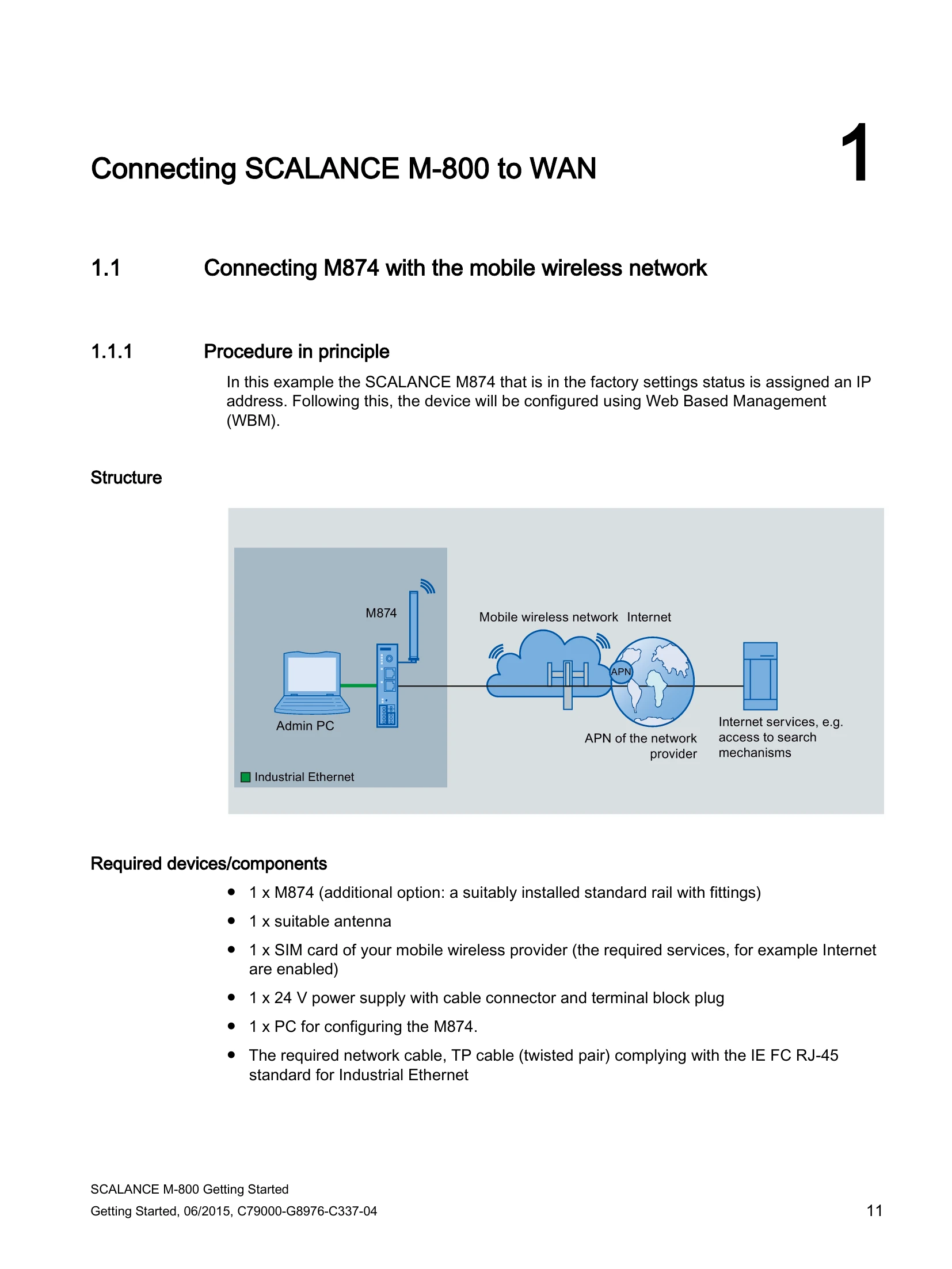 Manual for SCALANCE M-800